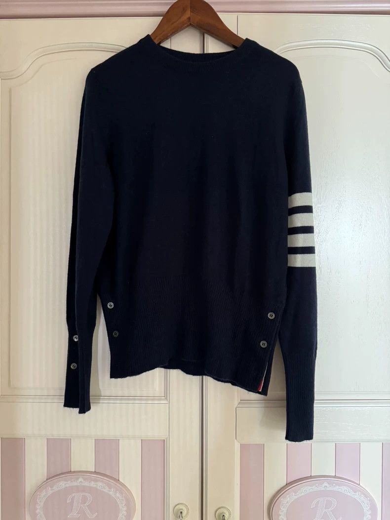 Thom Browne Thom Browne size1 cashmere sweater Size US S / EU 44-46 / 1 - 1 Thumbnail