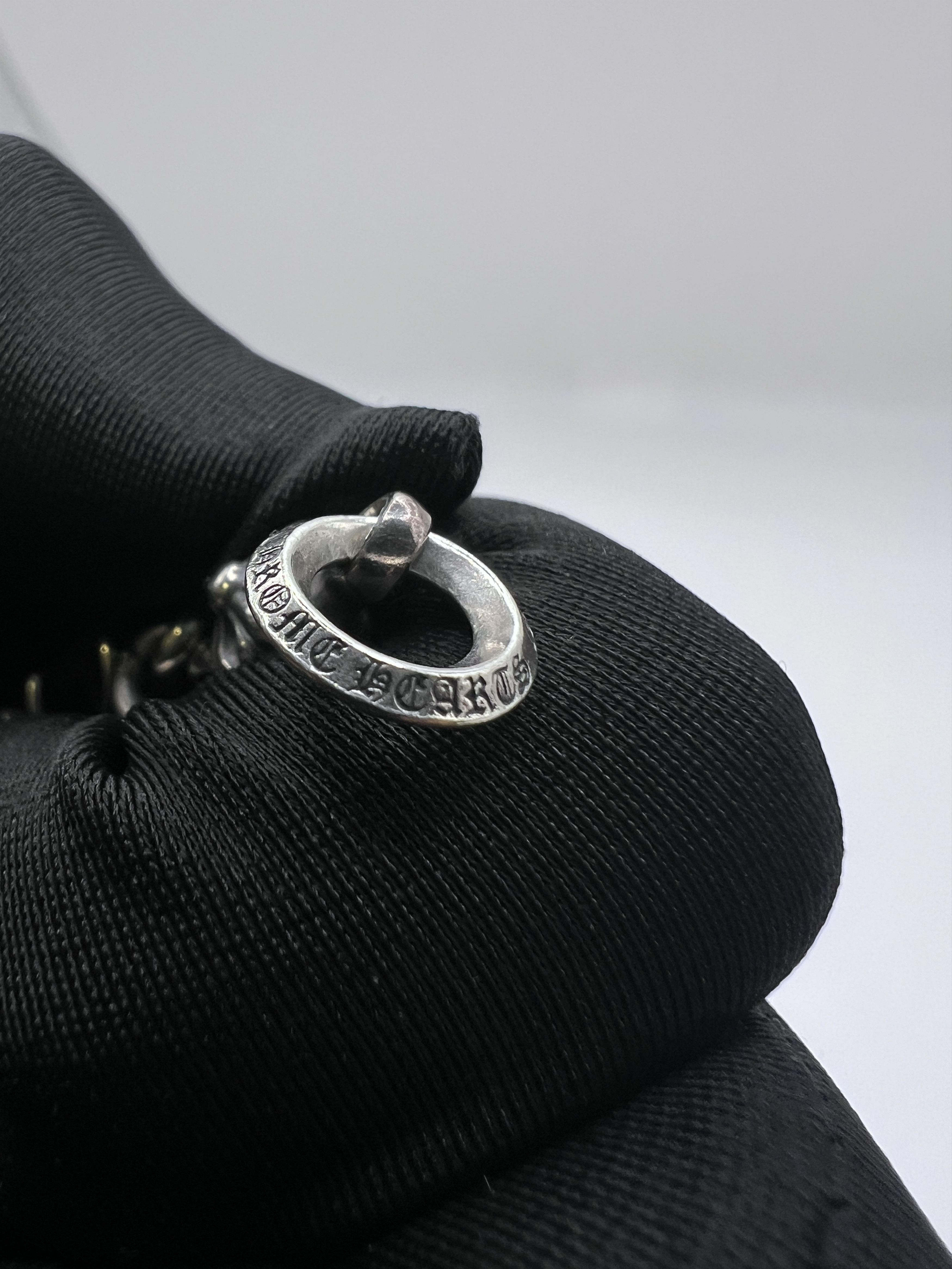 Chrome Hearts Chrome Hearts 1 Ball TINY CROSS Pendant With Ball Chain Size ONE SIZE - 12 Thumbnail