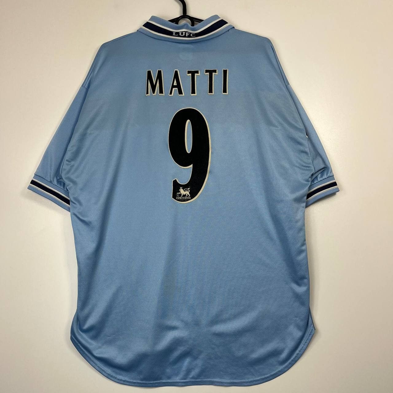 Puma Leeds United 2000s Away Shirt Puma Packard Bell Matti #9 L Size US L / EU 52-54 / 3 - 7 Thumbnail