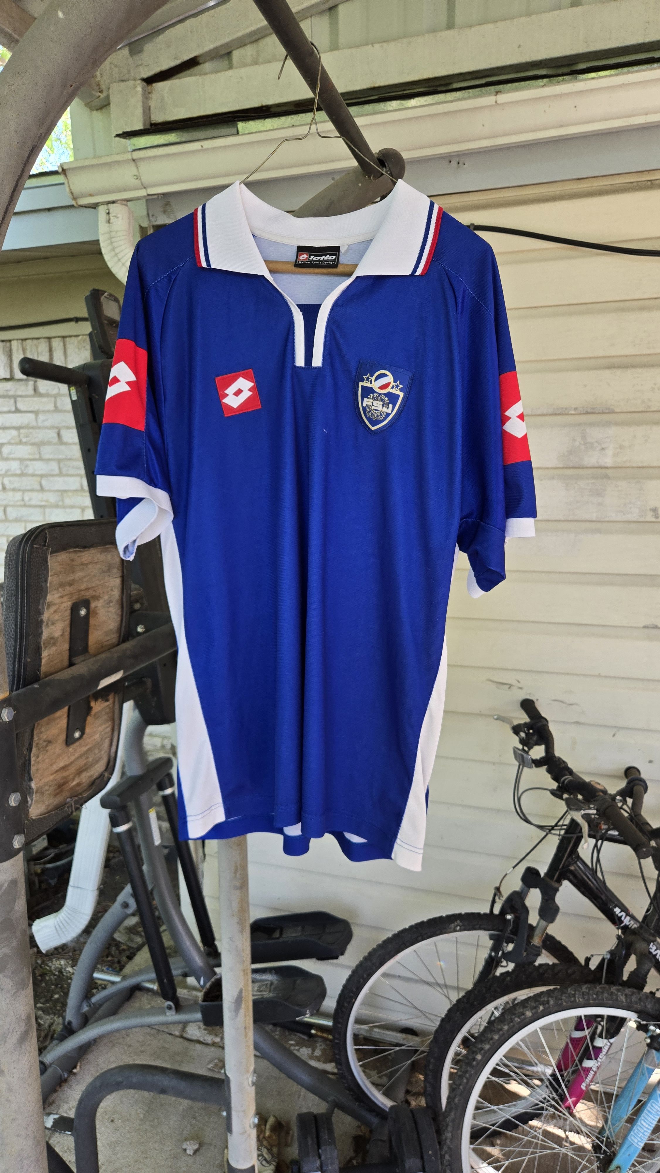 Lotto Sport Yugoslavia 02-03 Home Jersey Size US M / EU 48-50 / 2 - 7 Thumbnail