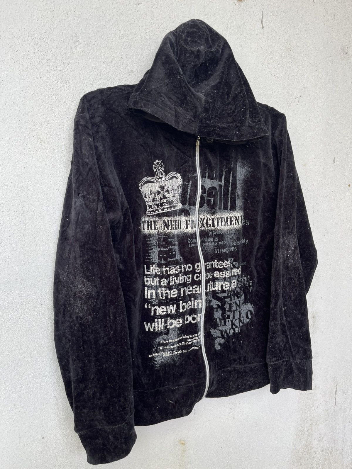 Beaumere 💥Beaumont Carr Punk Painted Velvet Matty Seditionaries Size US L / EU 52-54 / 3 - 2 Thumbnail