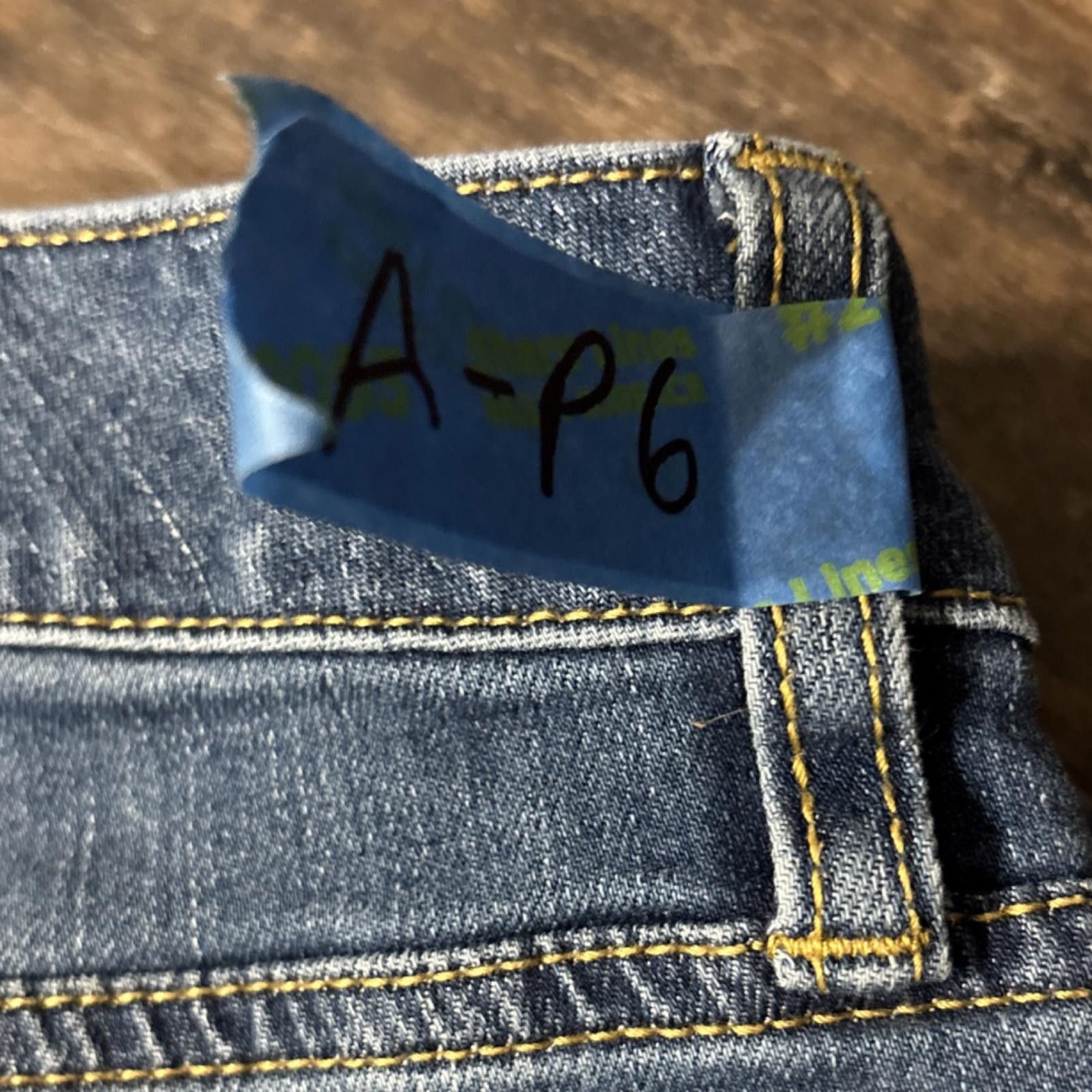 Other Boutique Skinny Crop Denim Stretch Jeans Distress 16W Junior Size 38" / US 16 / IT 52 - 8 Thumbnail