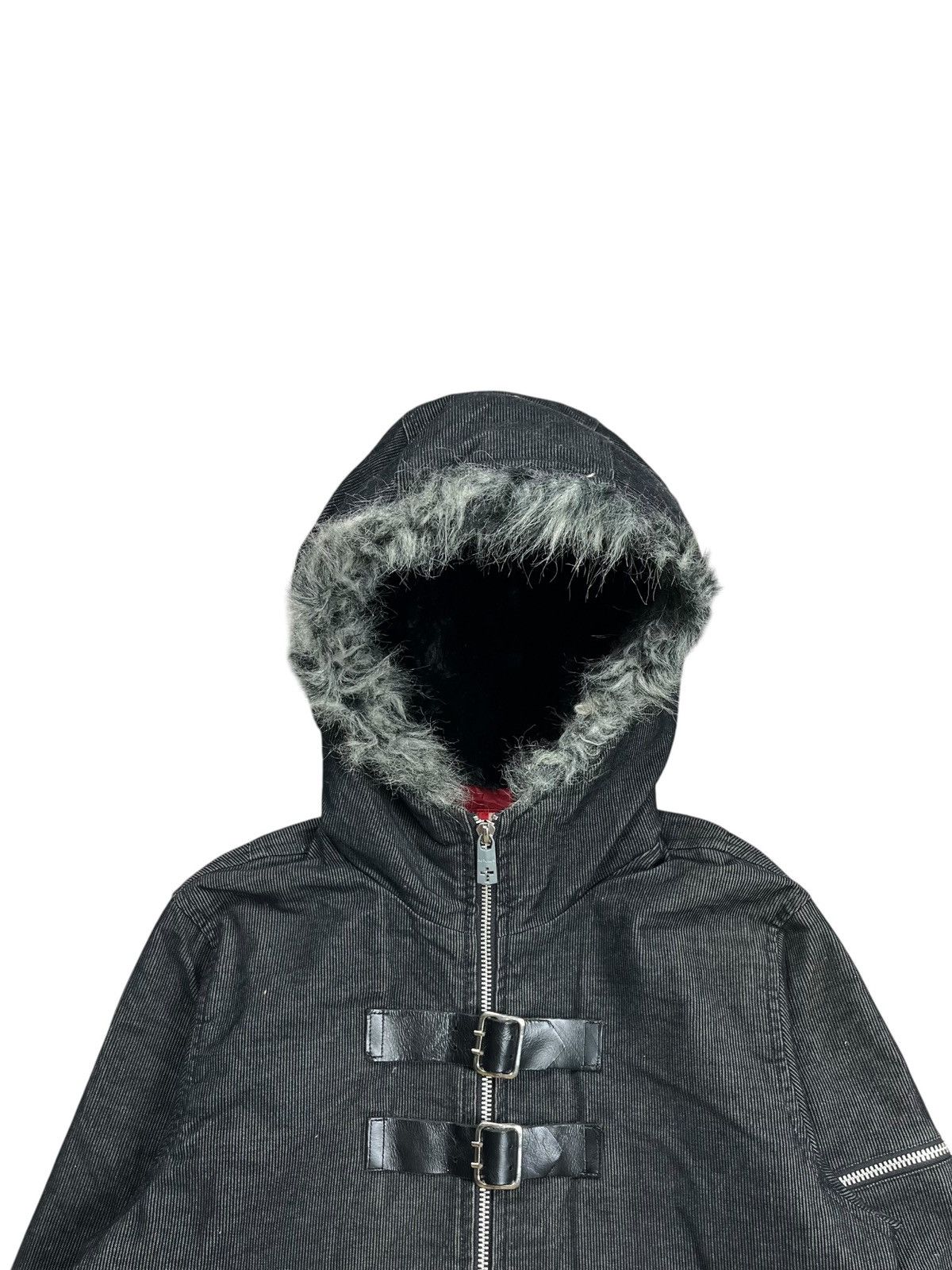 20471120 2000s No Future - Fur Hoodie Vkei Style Jacket Size US M / EU 48-50 / 2 - 5 Thumbnail