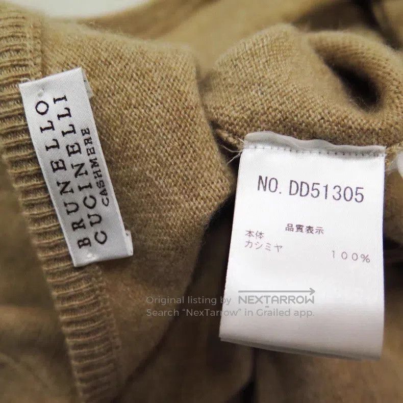 Brunello Cucinelli Brunello Cucinelli Cashmere Knit Top Size M / US 6-8 / IT 42-44 - 5 Thumbnail