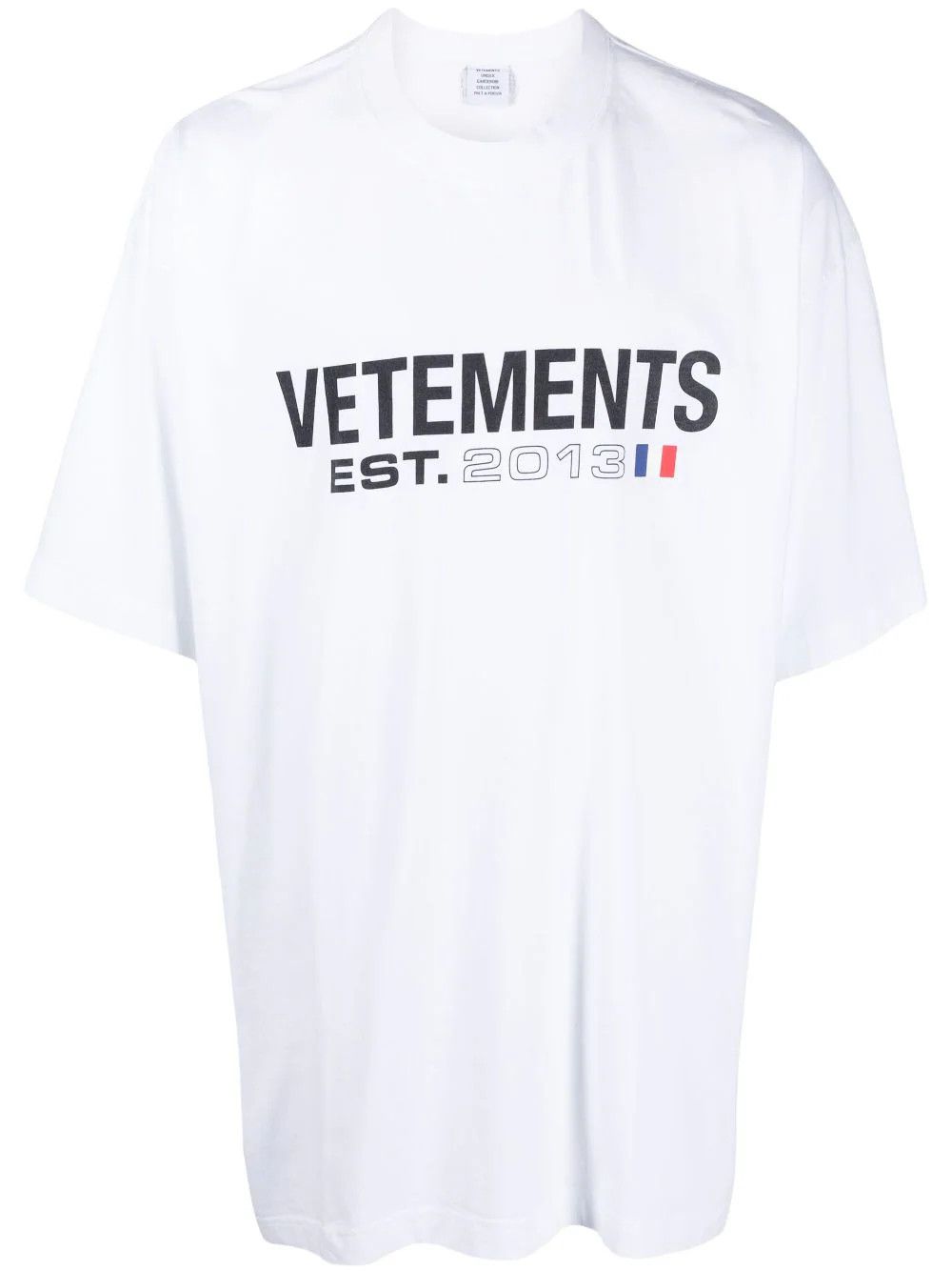 Vetements o1y0924 T-Shirt in White Size US M / EU 48-50 / 2 - 1 Thumbnail