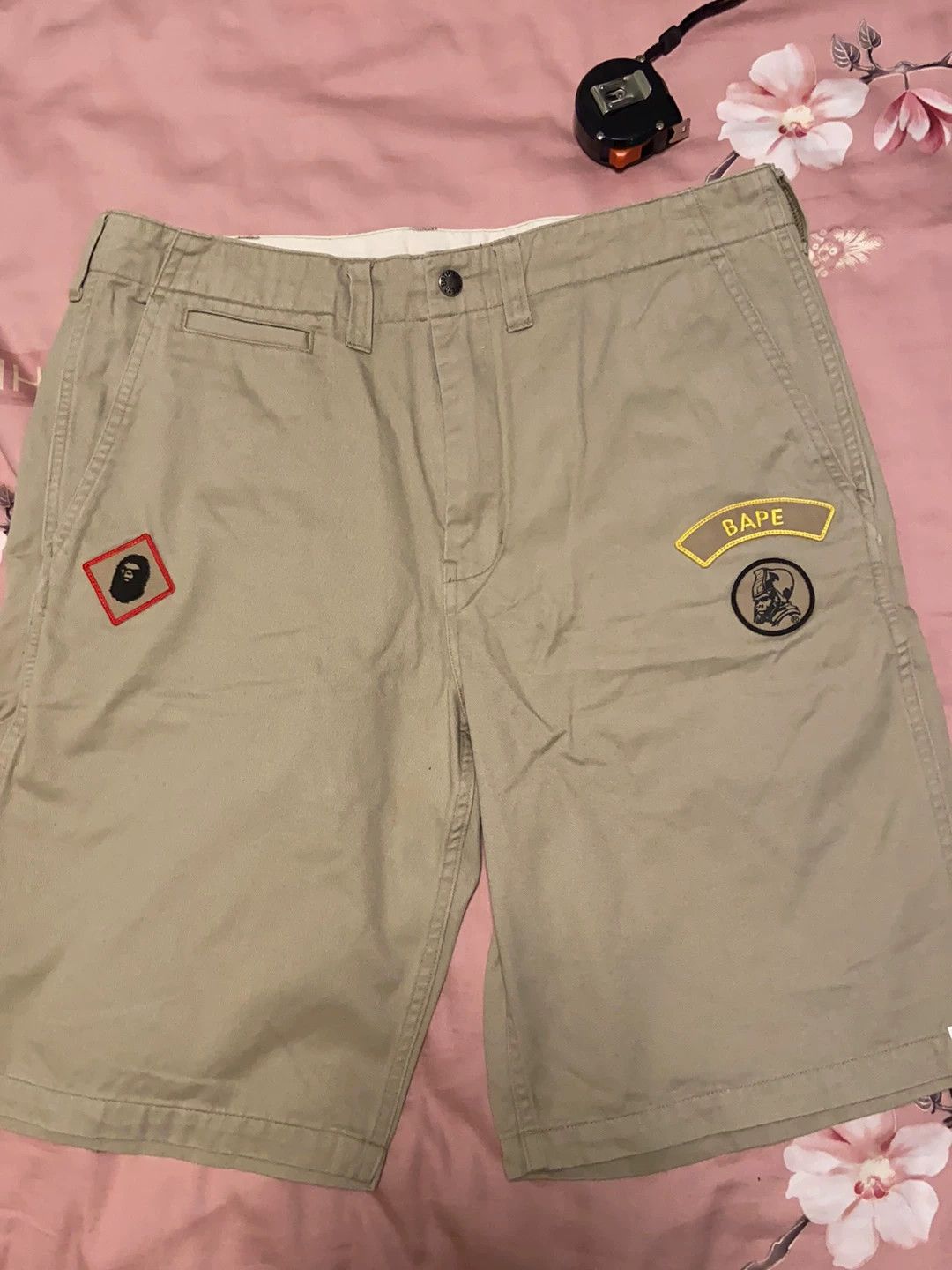 Bape Bape Shark Shorts Designer Casual Size US 34 / EU 50 - 1 Thumbnail