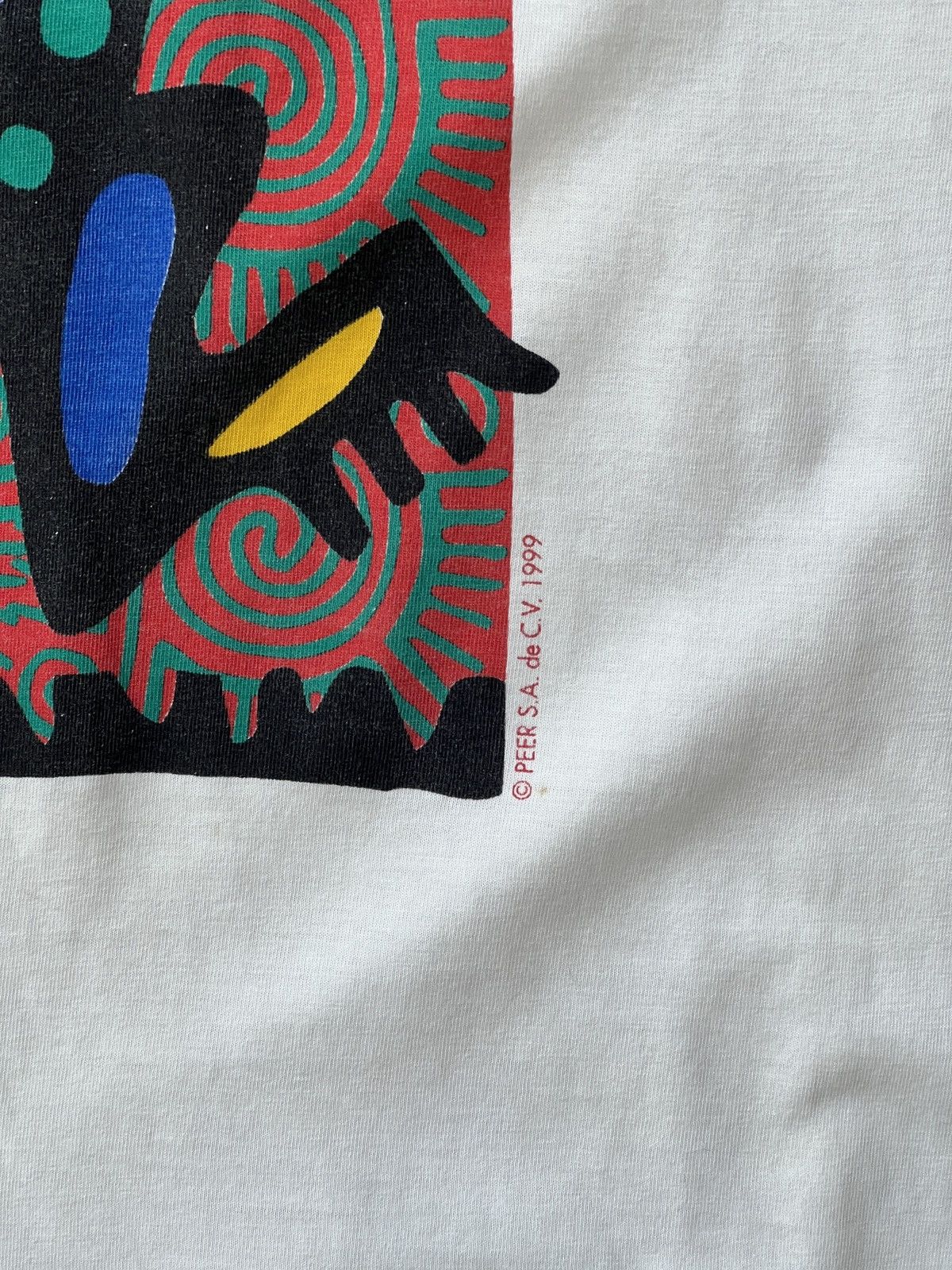 Vintage Vintage 1999 Mexico Art Peer Tee XL Size US XL / EU 56 / 4 - 5 Thumbnail
