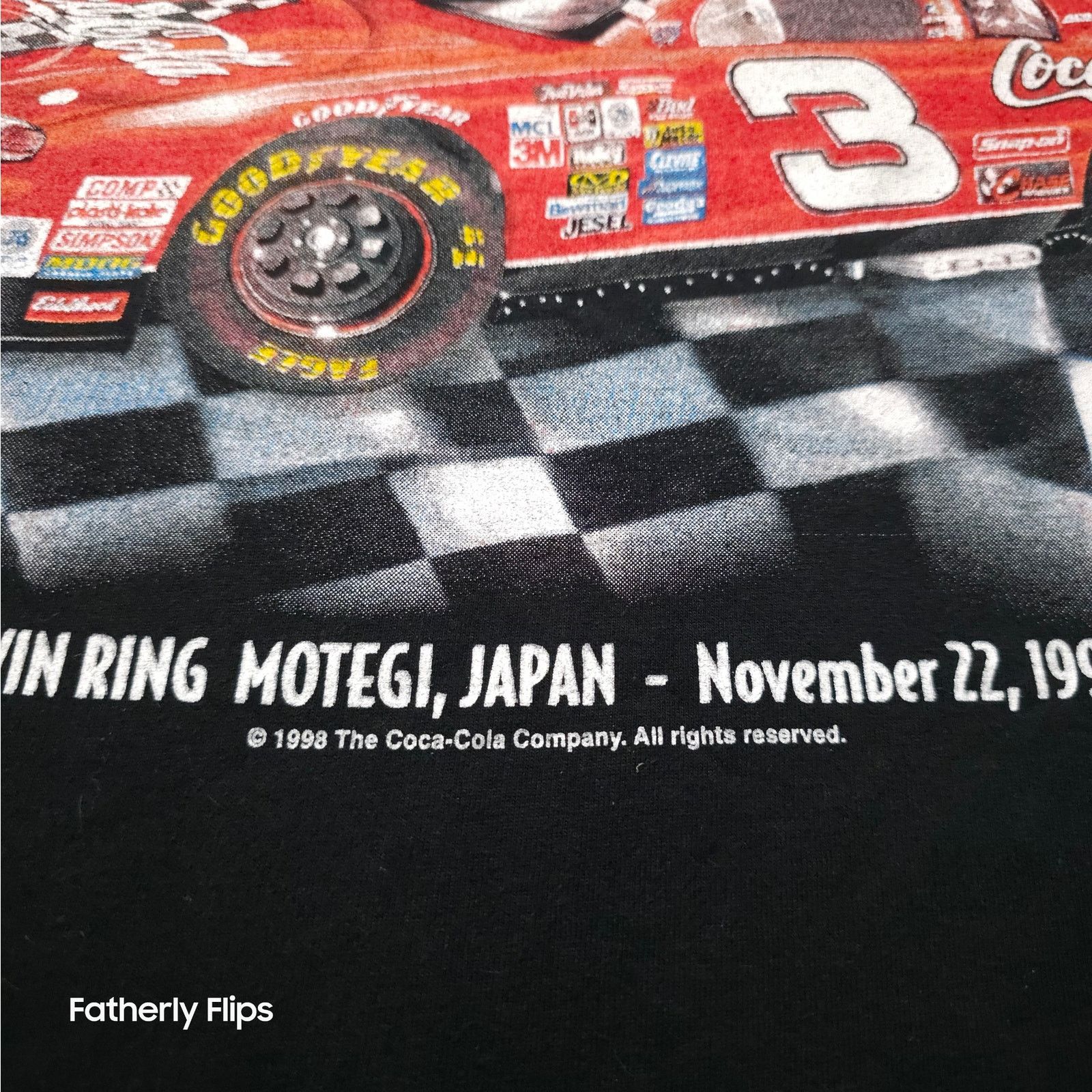 Coca Cola Vtg 1998 Dale Earnhardt Coca Cola Japan NASCAR Shirt Size L Size US L / EU 52-54 / 3 - 4 Thumbnail