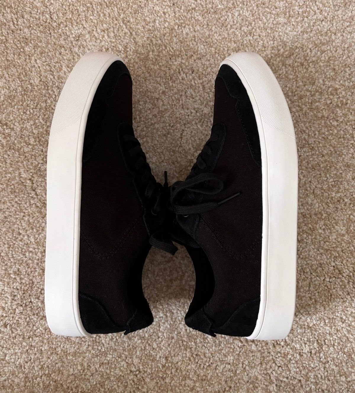 Ugg UGG Pearson Low Black Suede Canvas Sneakers 7.5M / 9W NWB Size US 7.5 / EU 40-41 - 5 Thumbnail