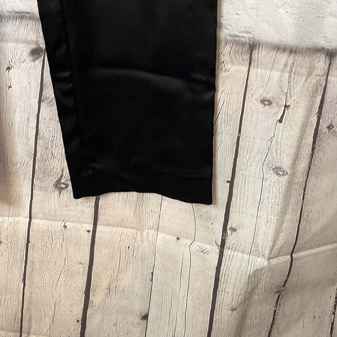 White House Black Market White House Black Market Black Satin Pants Women’s size 2 Size 26" / US 2 / IT 38 - 3 Thumbnail