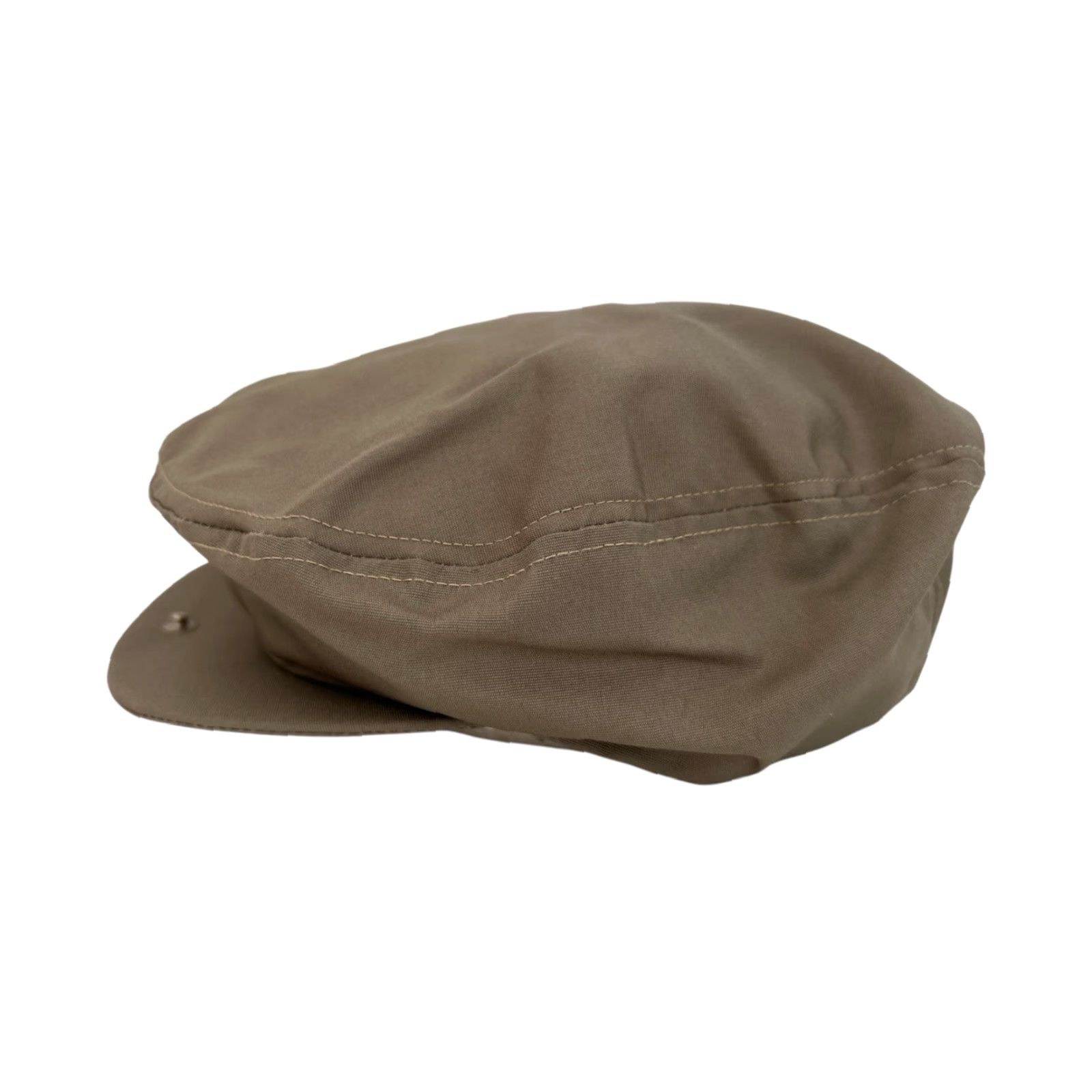 Vintage VINTAGE cabbie drivers flat cap hat Men XL brown 90s deadstock NWOT Made in USA Flat Cap Mens Size ONE SIZE - 6 Thumbnail