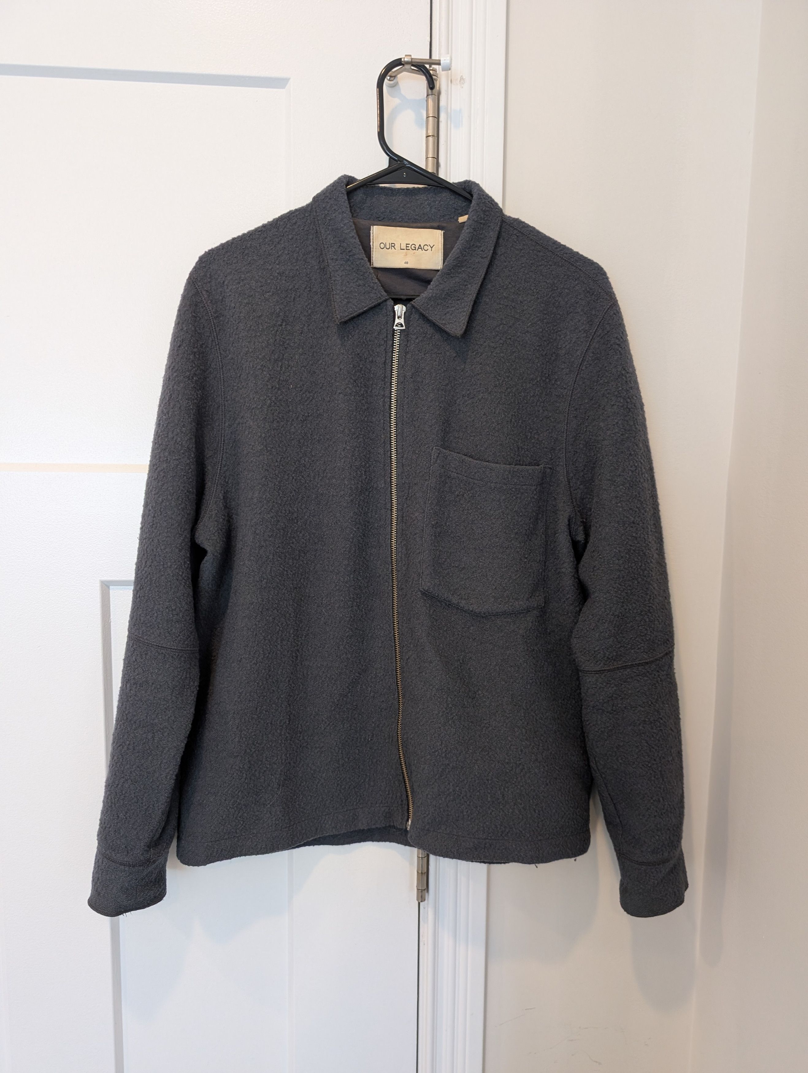 Our Legacy Our Legacy Mini Jacket Grey Atom Check Wool | Grailed