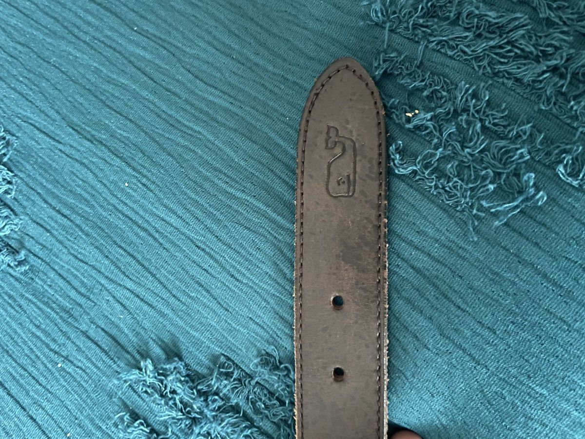 Vineyard Vines Silk & Leather Preppy Whales belt Size ONE SIZE - 8 Thumbnail