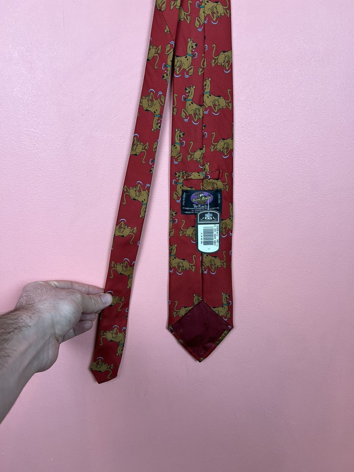 Cartoon Network The rack tie silk hanna-barbera scooby-doo Size ONE SIZE - 6 Thumbnail