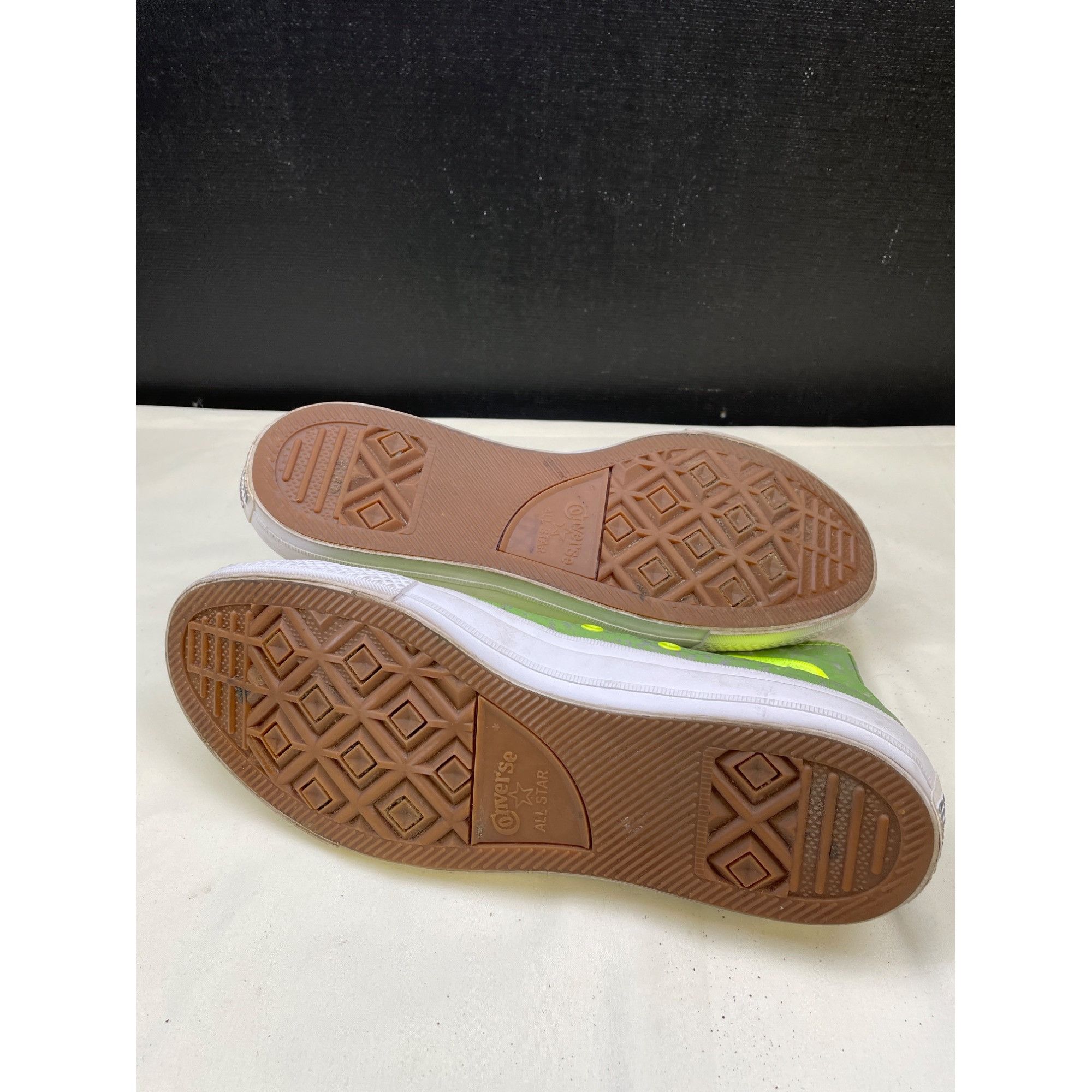 Converse Converse Unisex Chuck Taylor Green Reflective Sneaker Shoes Size US 10 / EU 43 - 6 Thumbnail