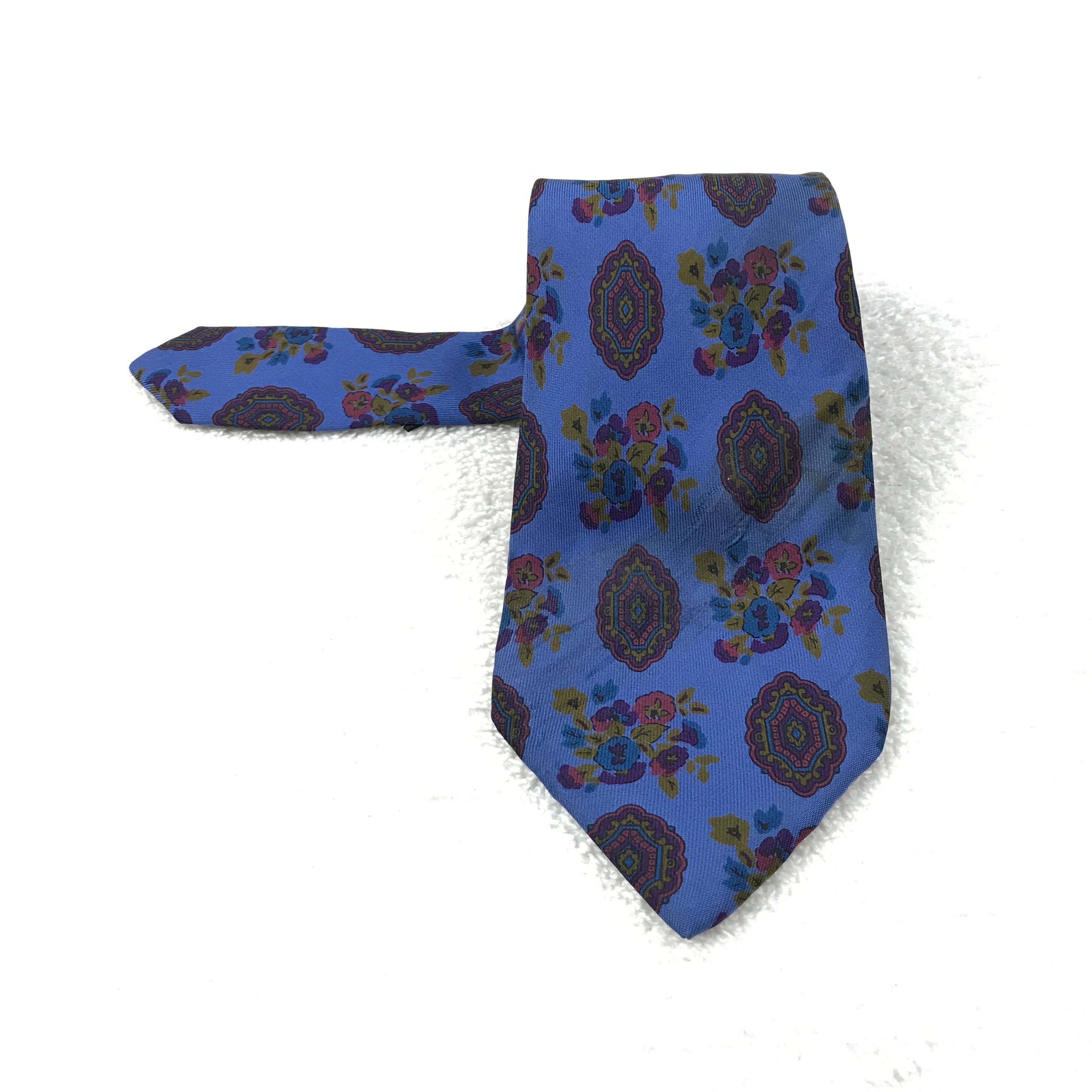 Vintage Vintage Morabito Silk Necktie Size ONE SIZE - 1 Thumbnail