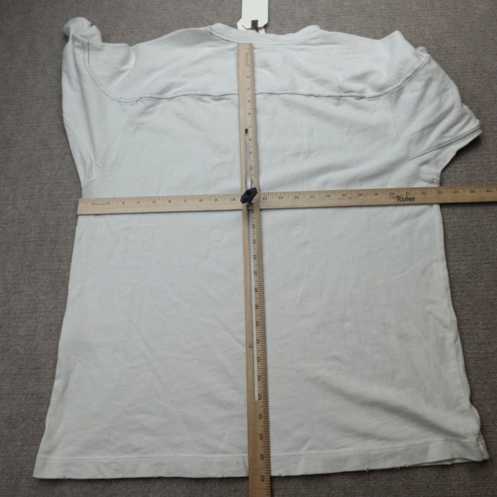 Vintage Current Elliot Mens Shirt XL White Cam Tee True White M3070-1928 Made in USA NEW Size US XL / EU 56 / 4 - 6 Thumbnail