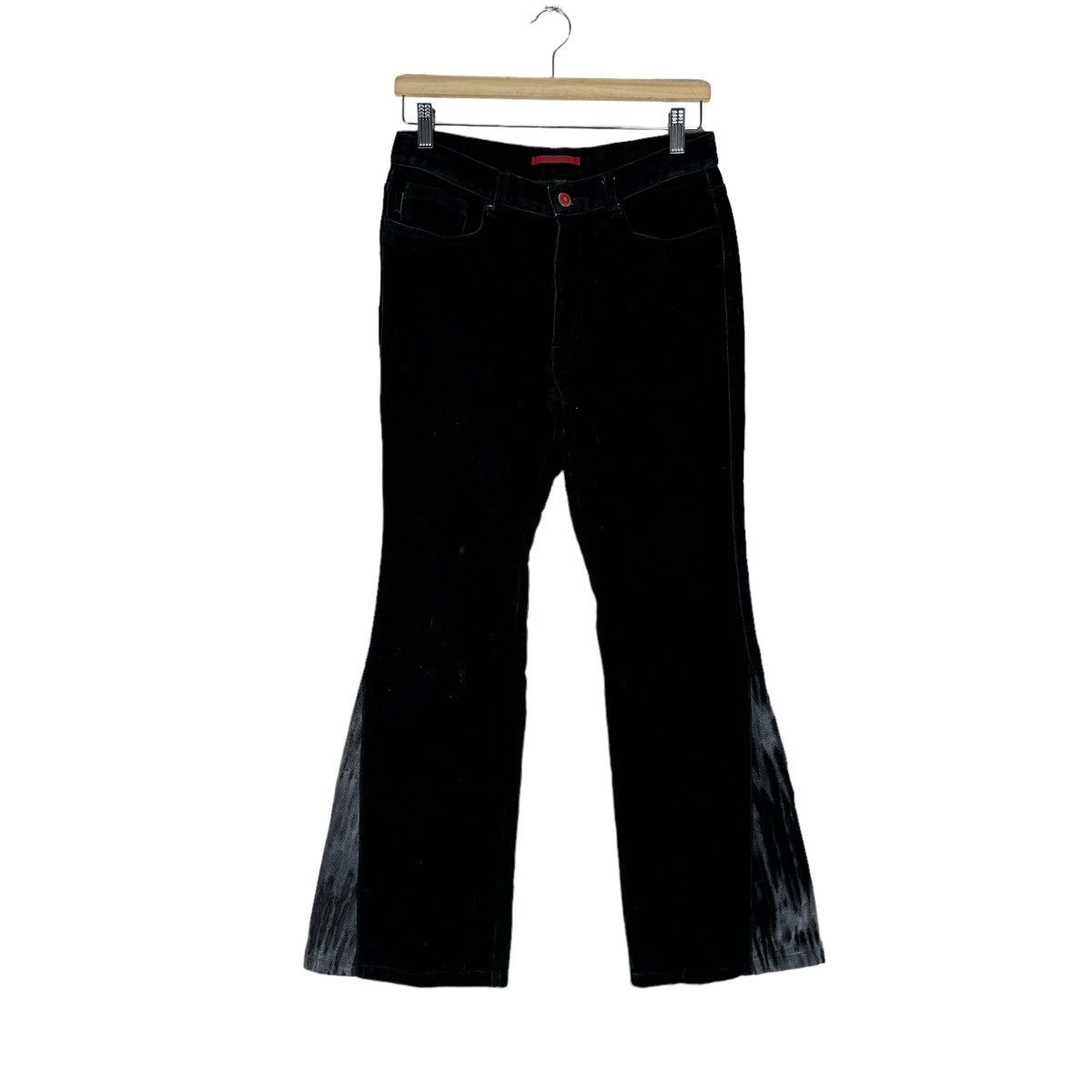 20471120 ☀️291295 HOMME VELVET FLOCKY PANTS Size US 30 / EU 46 - 4 Thumbnail