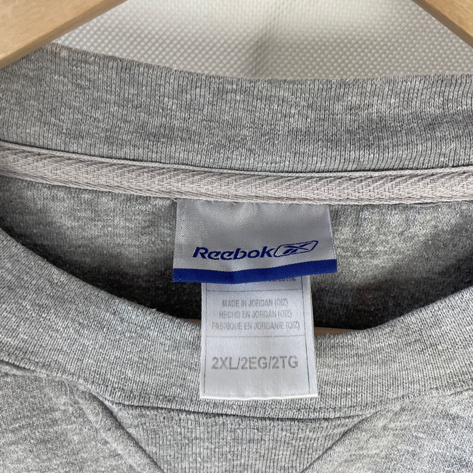 NFL × Reebok × Vintage Vintage Reebok Grey Sweatshirt Steelers 2004 Champions Size US XXL / EU 58 / 5 - 5 Thumbnail