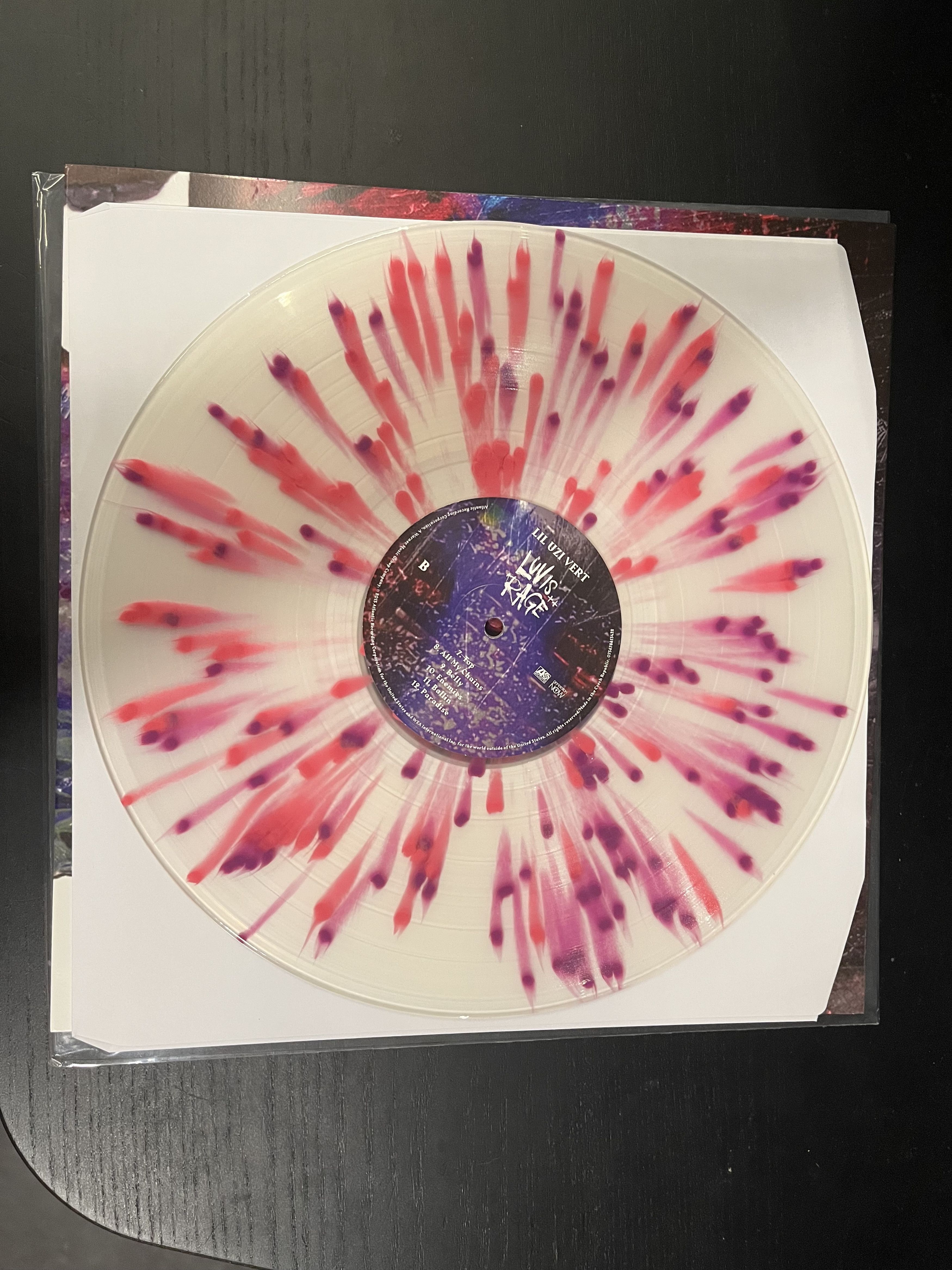 Lil Uzi Vert Lil Uzi Vert Luv Is Rage Vinyl Size ONE SIZE - 8 Thumbnail