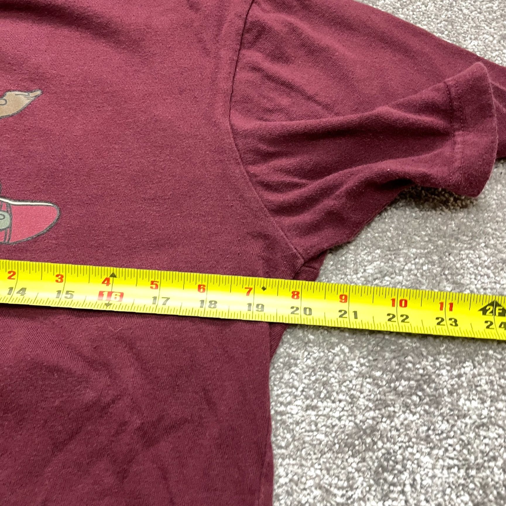 Vintage Unbranded Short Sleeve T-Shirt Red Womens XL Crew Top (Car Theme) Size XL / US 12-14 / IT 48-50 - 6 Thumbnail