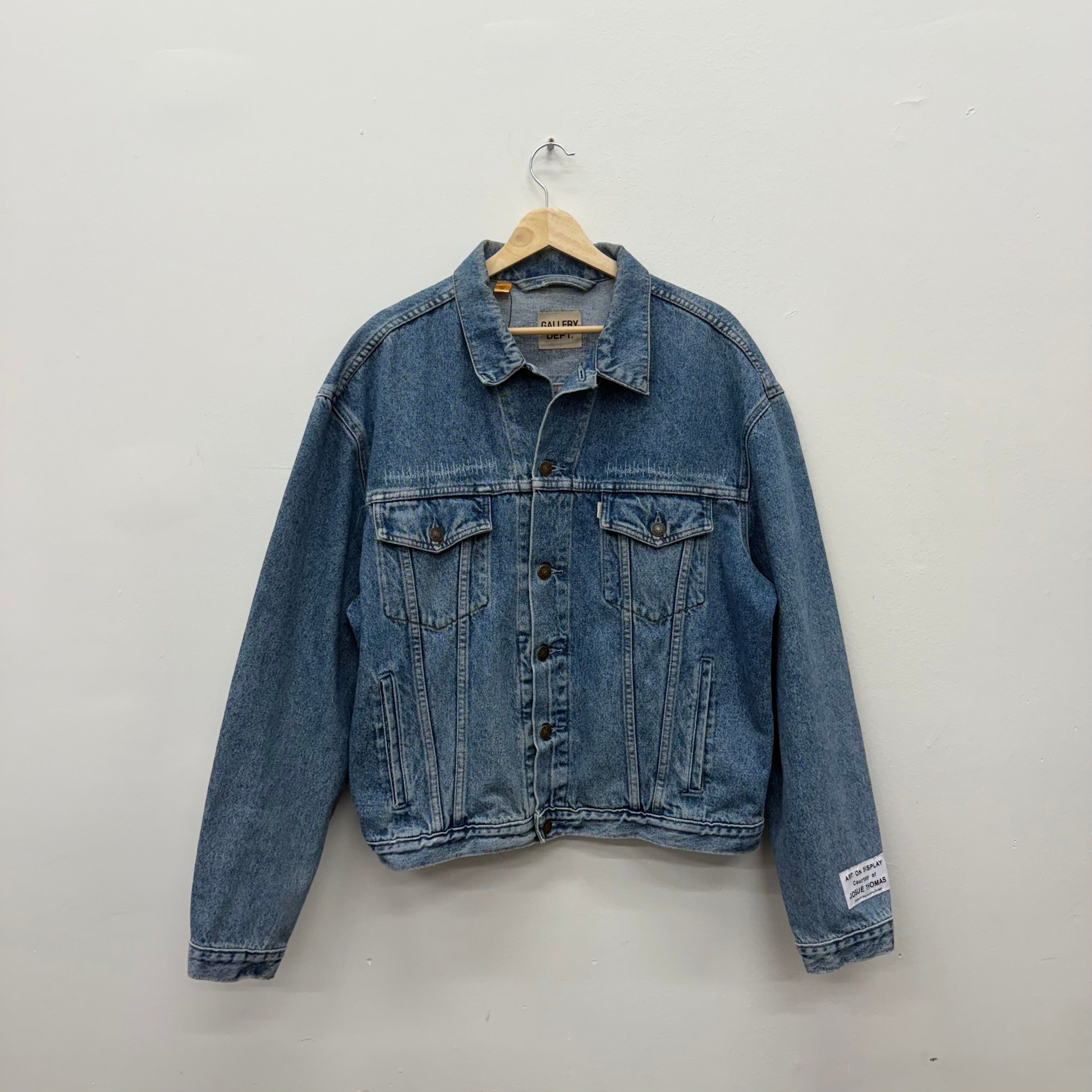 Gallery Dept. Gallery dept.vintage embroidered logo denim jacket