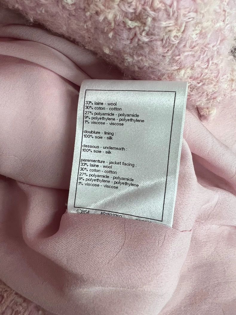Chanel Chanel 23K autumn and winter popular pink braided tweed ja Size XS / US 0-2 / IT 36-38 - 6 Thumbnail