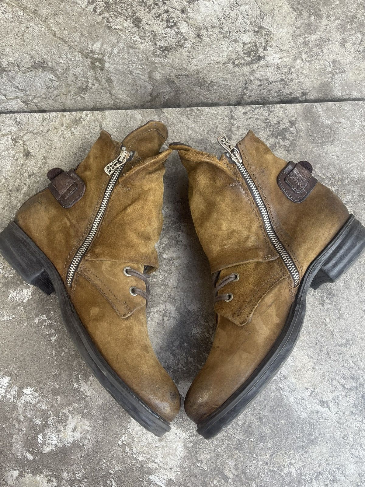 A.S.98 As 98 Guidi style Leather High Boots Size US 7 / EU 40 - 6 Thumbnail