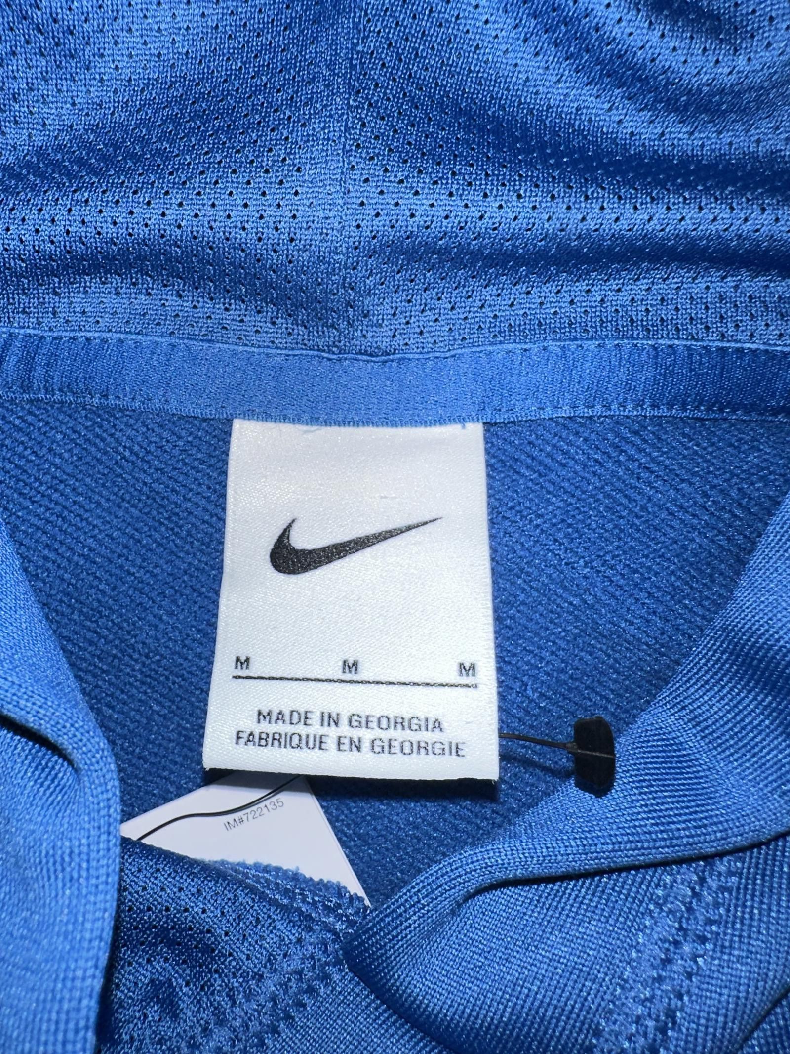 Nike Nike Big Kids (Boy’s) Dri-Fit FC Libero Football Blue Hooded Sweatshirt Size US M / EU 48-50 / 2 - 2 Thumbnail