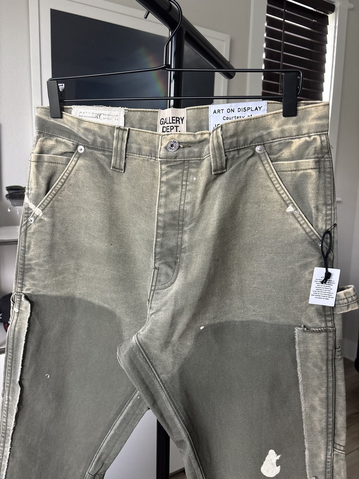 Gallery Dept. GALLERY DEPT | 33 | MOSS CARPENTER FLARE PANTS Size US 33 - 6 Thumbnail
