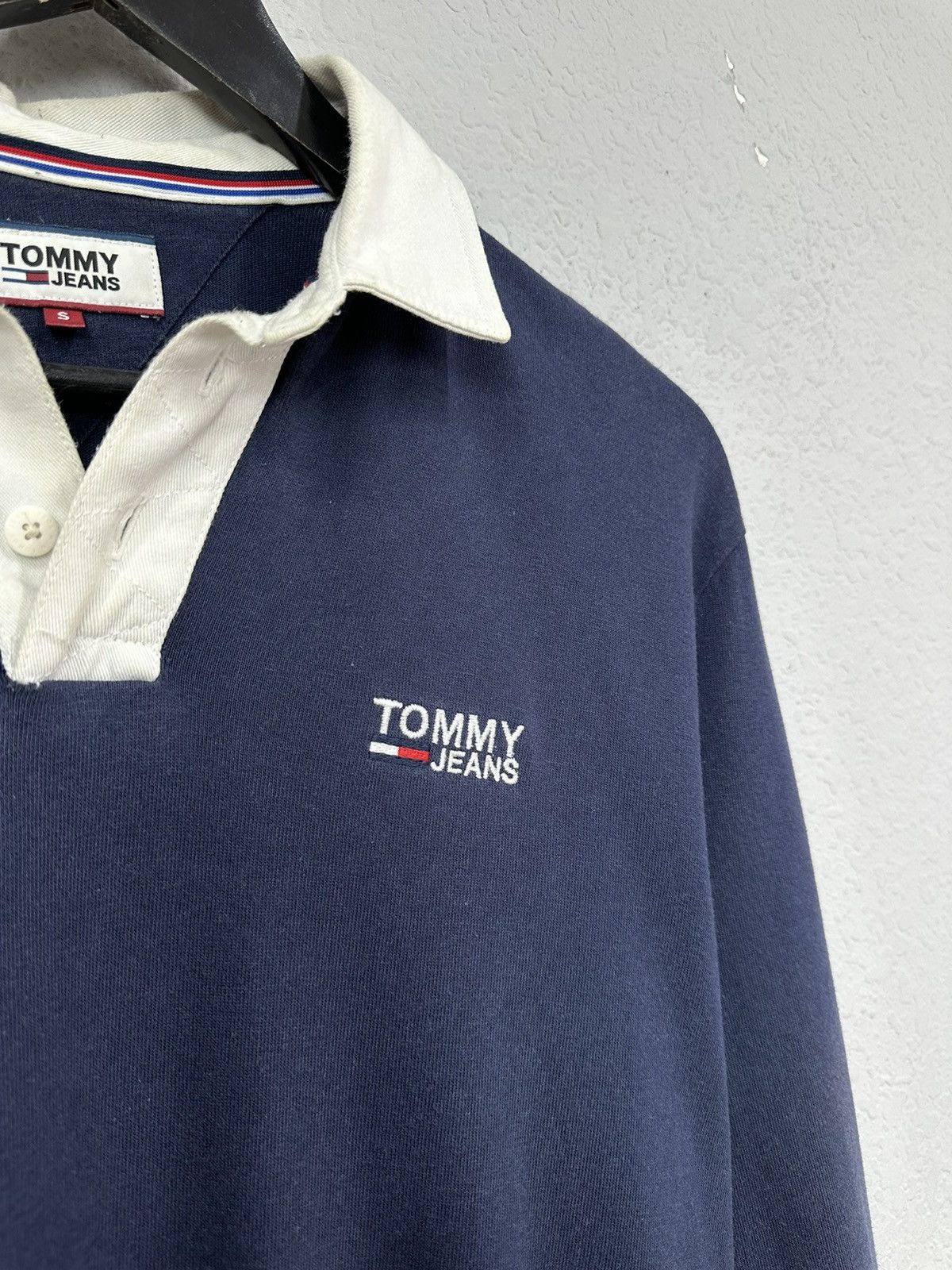 Tommy Jeans Vintage Regby Tommy Hilfiger T-shirt Y2k Avantgarde Size US S / EU 44-46 / 1 - 5 Thumbnail
