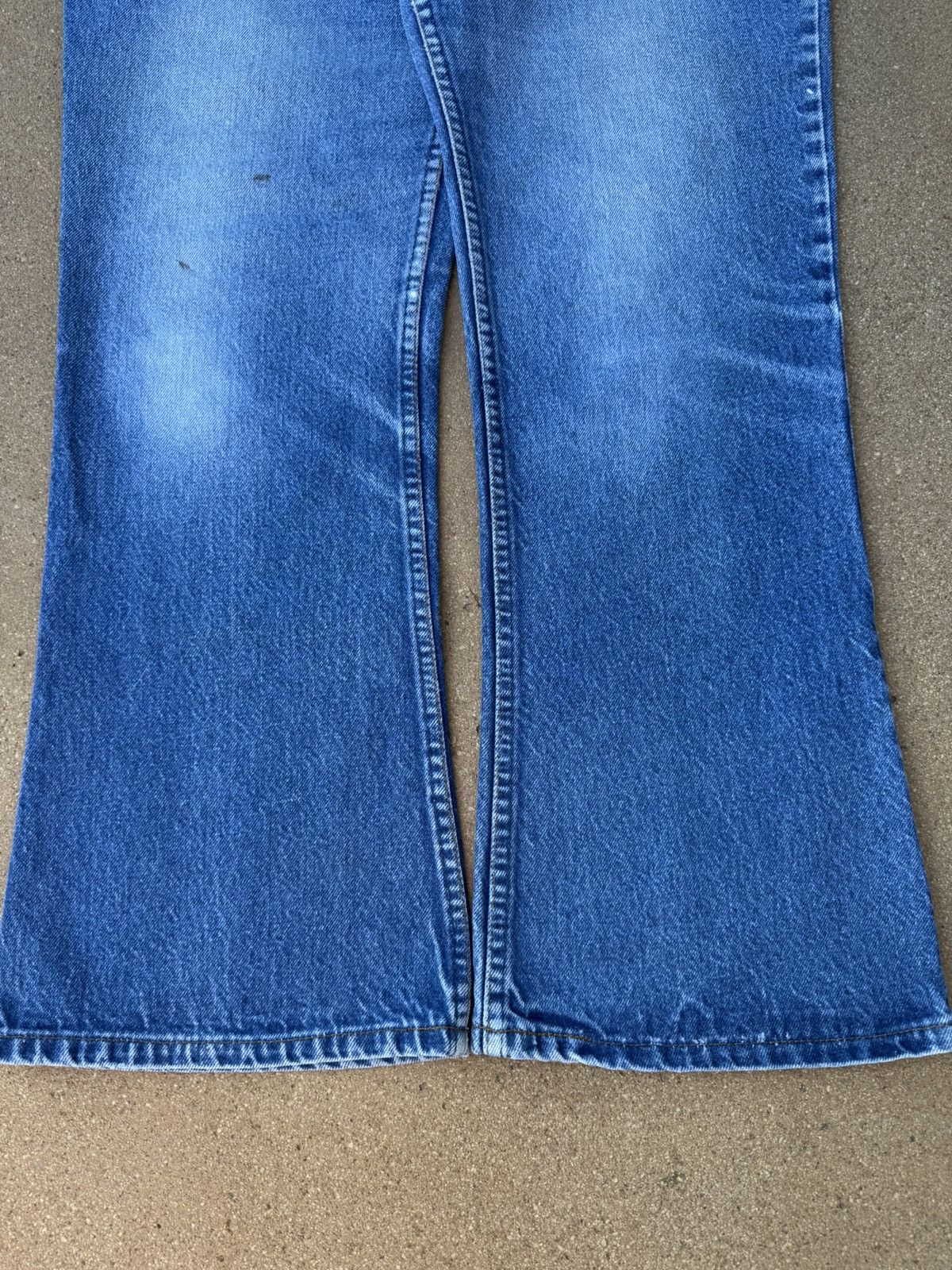 Levi's Vtg 80’s Levi’s 646 Orange Tab Bellbottom Flare Jeans 34x28 Size US 34 / EU 50 - 3 Thumbnail