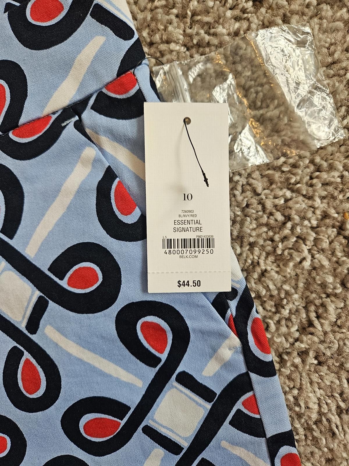 Designer Nwt Crown & Ivy Women's Signature Shorts - Size 10 #623 Size 32" / US 10 / IT 46 - 4 Thumbnail