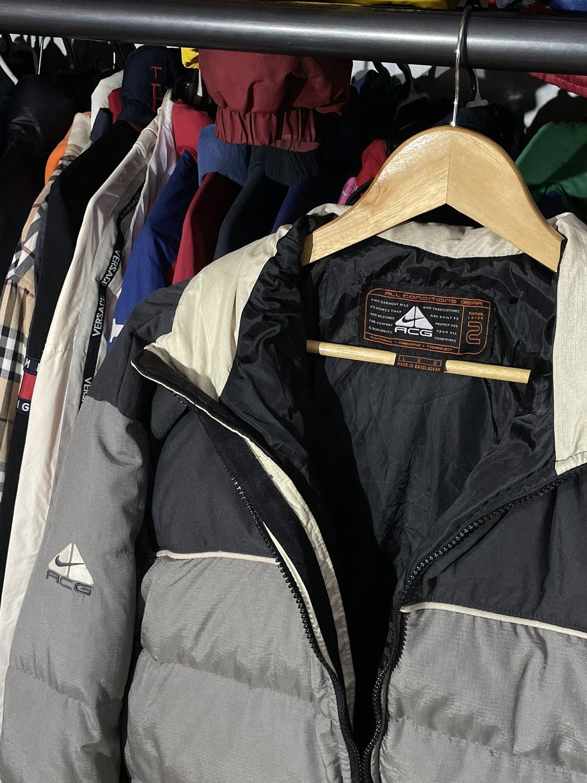 Nike × Nike ACG × Vintage Puffer Nike ACG Vintage Size US L / EU 52-54 / 3 - 6 Thumbnail