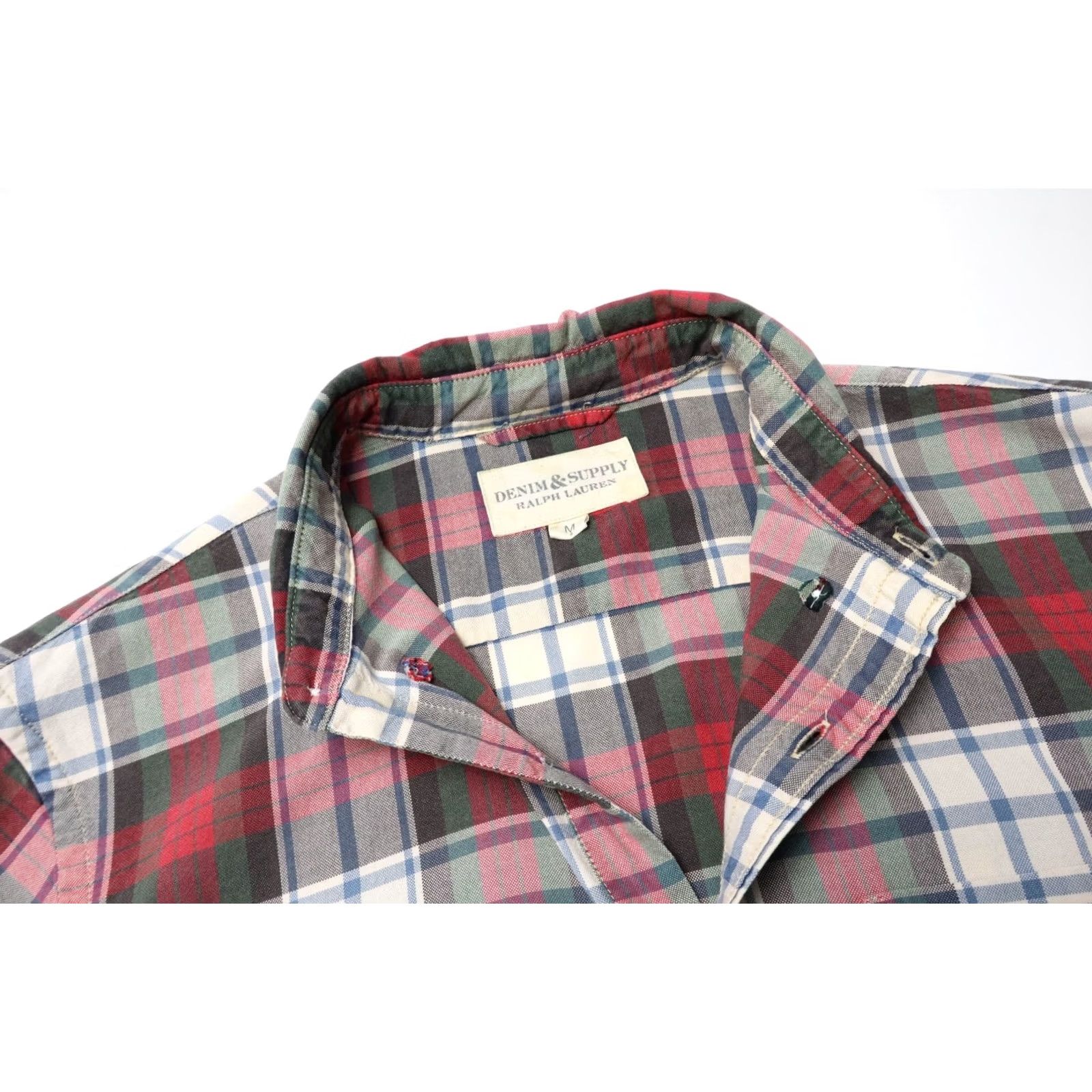Ralph Lauren RALPH LAUREN Denim & Supply Shirt Men's MEDIUM Button-Down Plaid Multi Collar Size US M / EU 48-50 / 2 - 4 Thumbnail