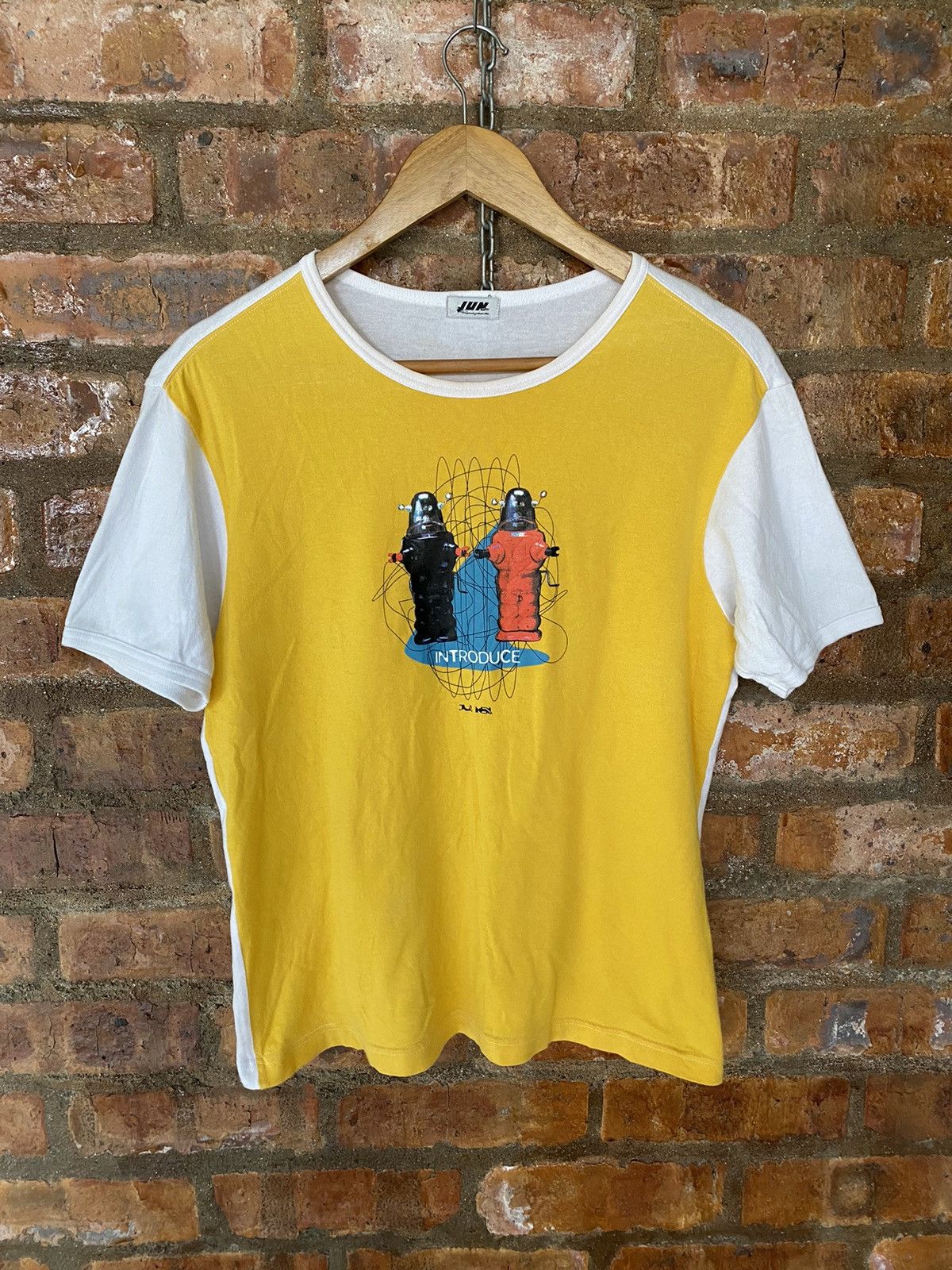Issey Miyake × Japanese Brand 1990s JUN Men Japan introduce Robot cyberpunk tee Size US M / EU 48-50 / 2 - 2 Thumbnail