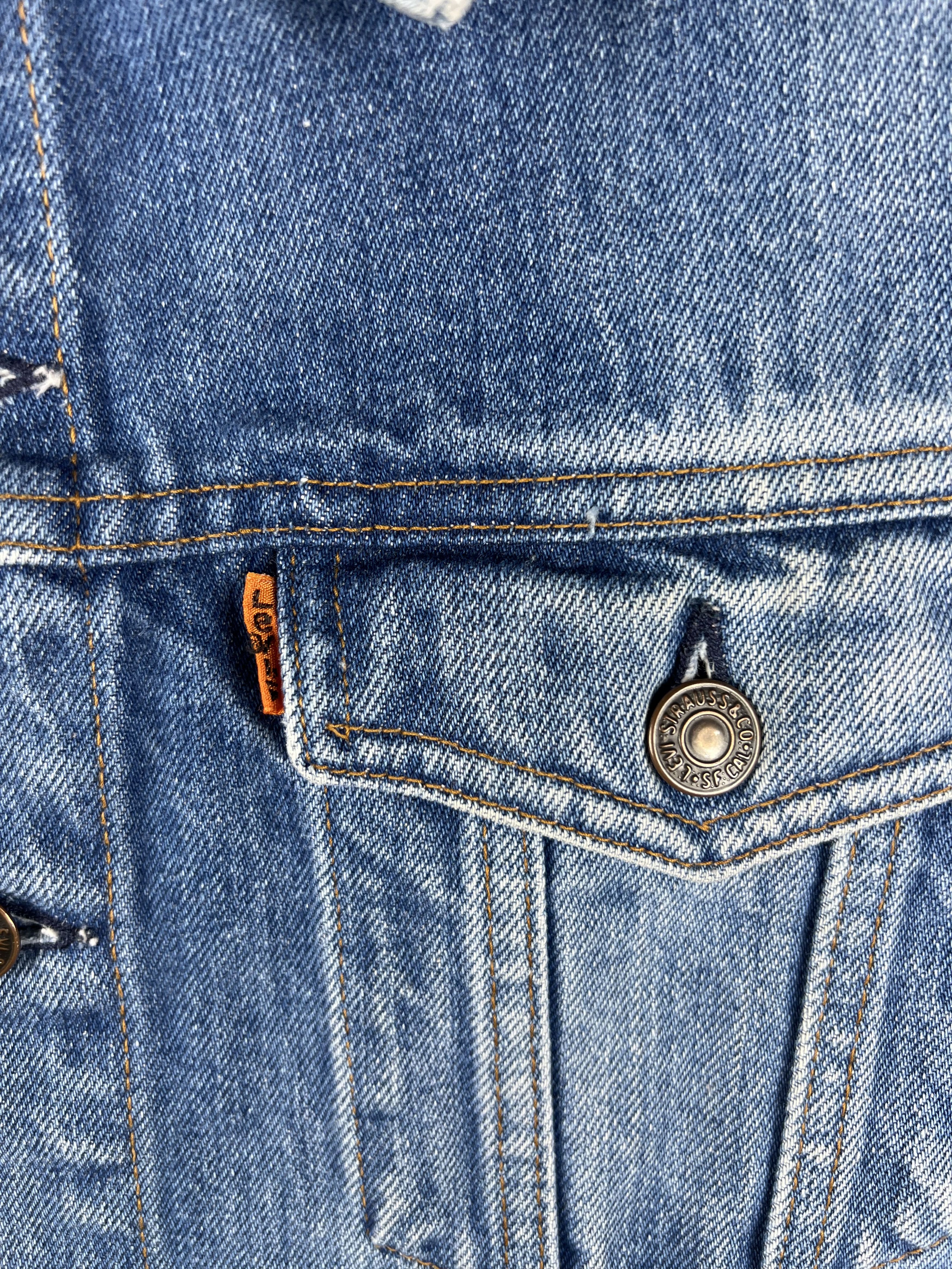 Levi's × Levi's Vintage Clothing Vintage Levis Vest S-M Made in France Size M / US 6-8 / IT 42-44 - 4 Thumbnail