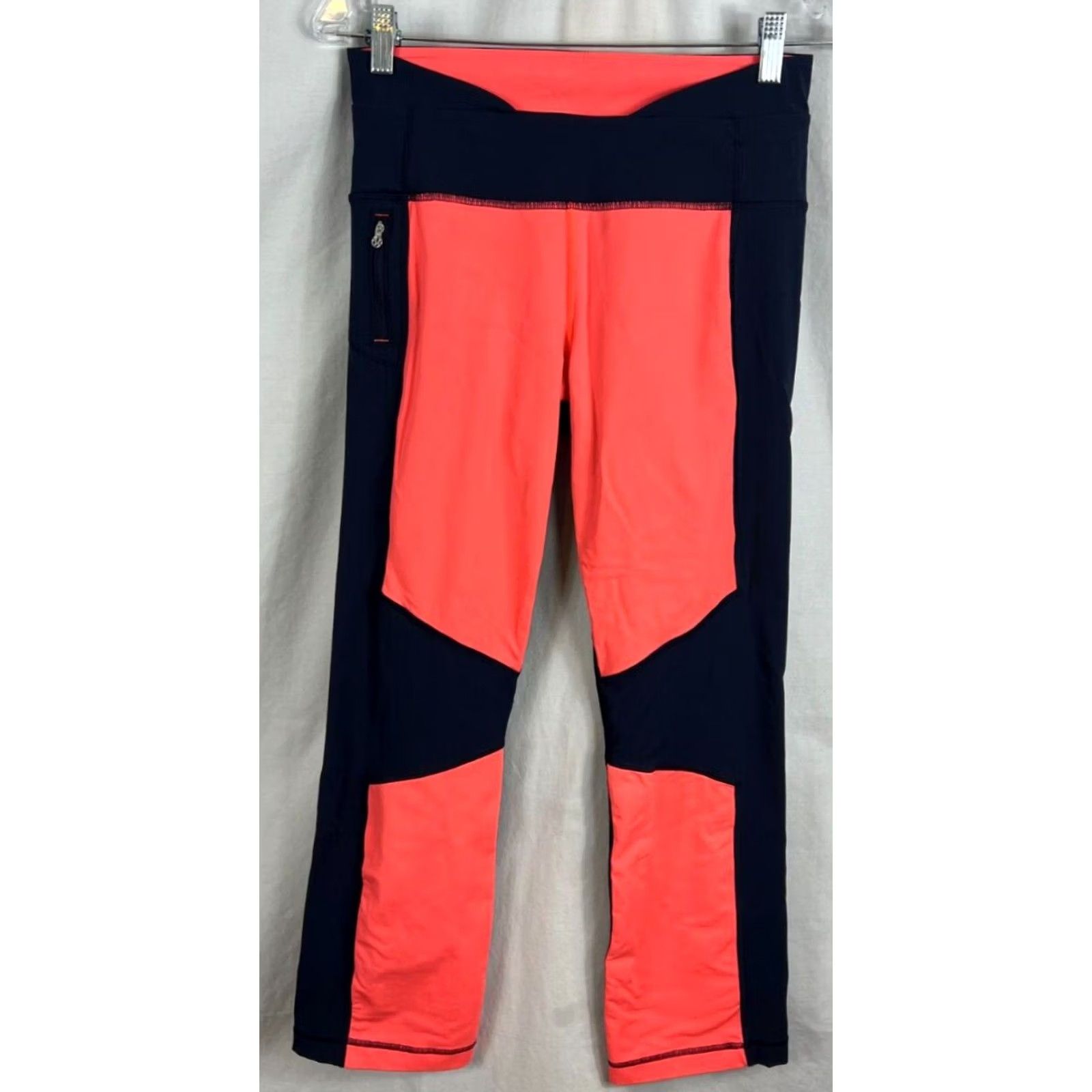 Lululemon Lululemon Legging Pant Luxtreme Pump It Up Flare Light Inkwell Blue Orange Logo Size 28" / US 6 / IT 42 - 7 Thumbnail