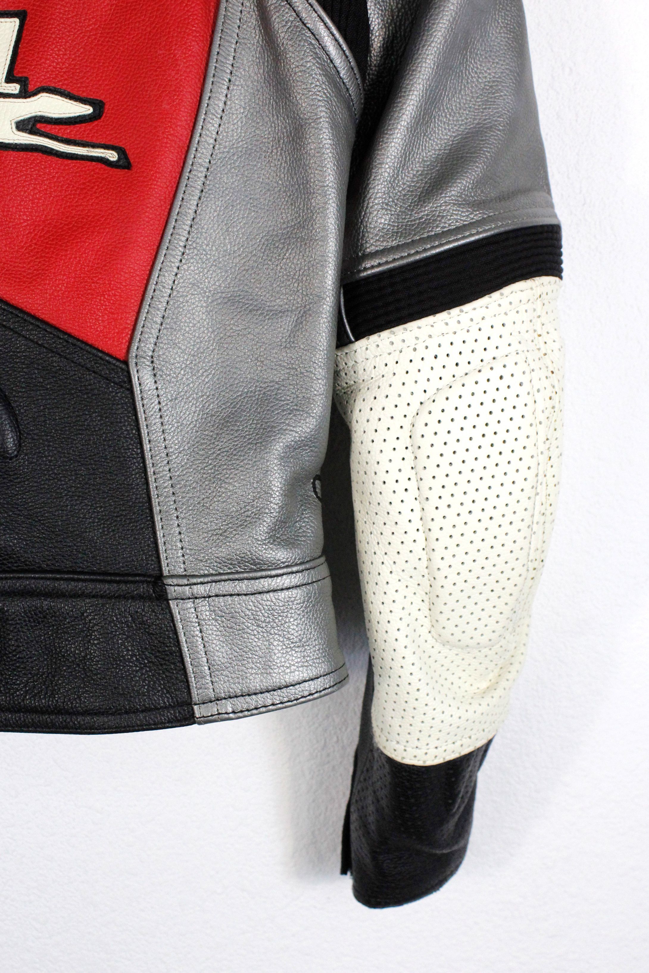 Leather Womens FLM POLO Nexo Racing Motocycle Leather Jacket Size XS / US 0-2 / IT 36-38 - 12 Thumbnail