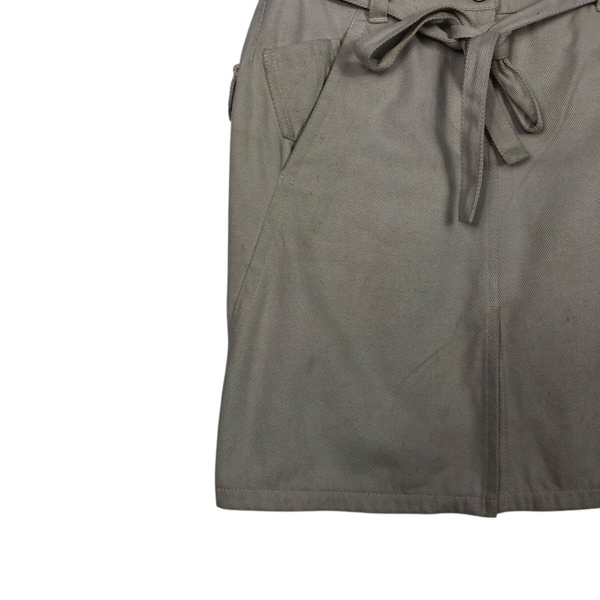 Burberry 📌Vintage Skirt Duck Canvas Burberry London Blue Label Size 36" / US 14 / IT 50 - 6 Thumbnail