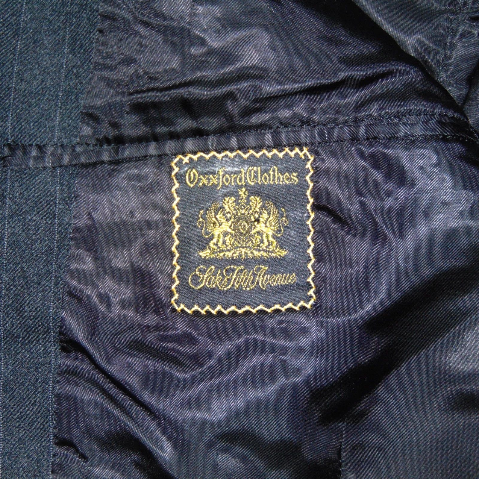 Oxxford Clothes Oxxford Rare Editions Suit 40T Chicago Handmade USA Size 40L - 9 Thumbnail
