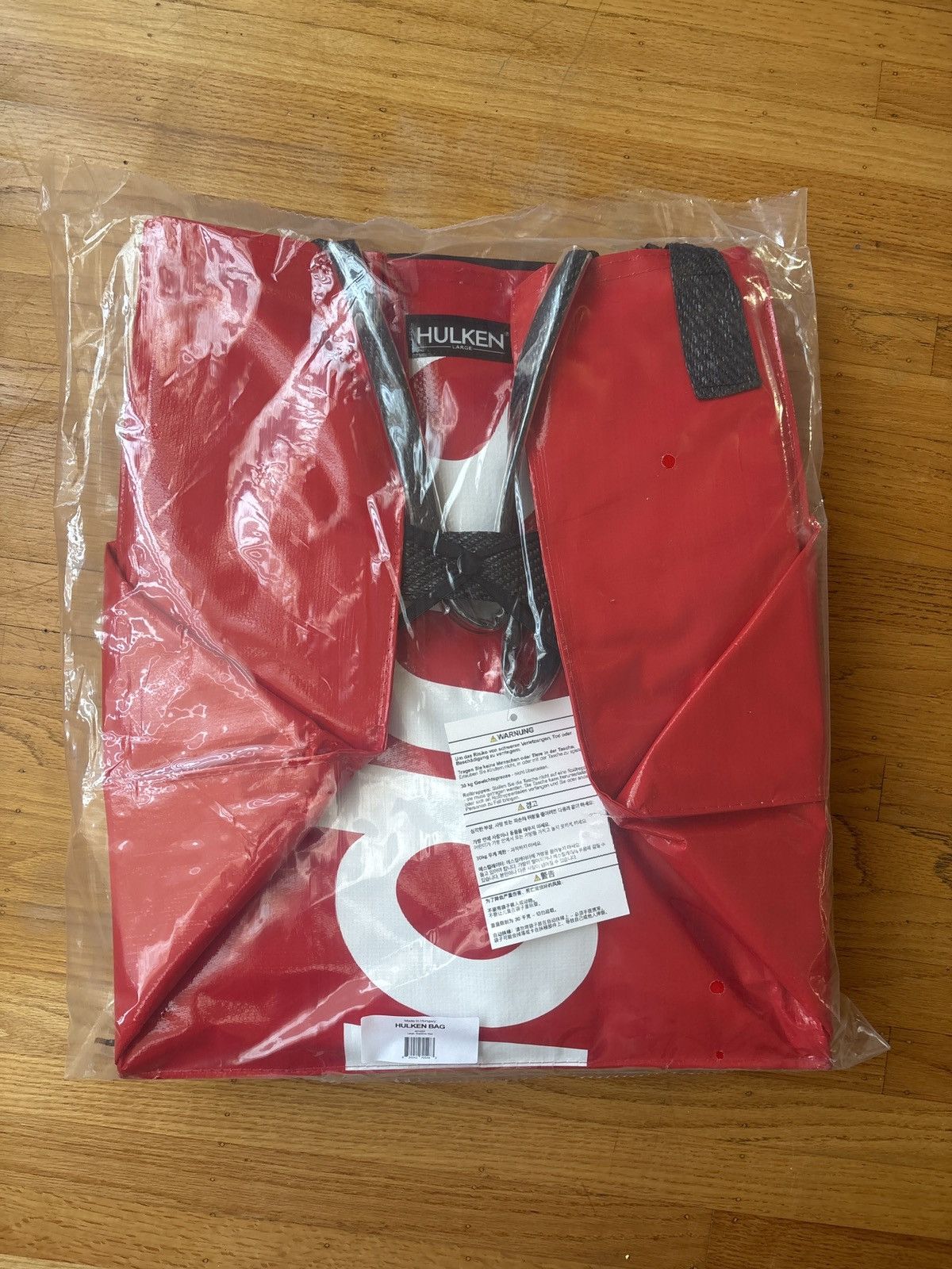 Supreme SS26 Hulken Rolling Tote Bag Red Size ONE SIZE - 1 Preview