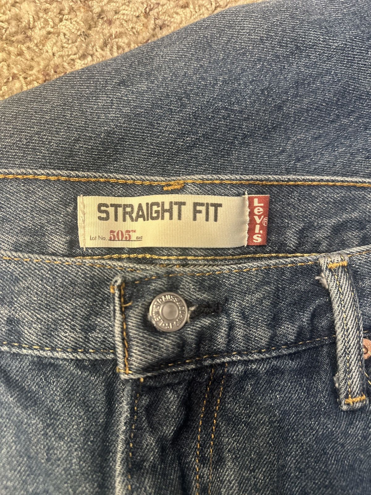 Levi's Vintage Levi’s 505 super thick 38x30 Size US 38 / EU 54 - 5 Thumbnail
