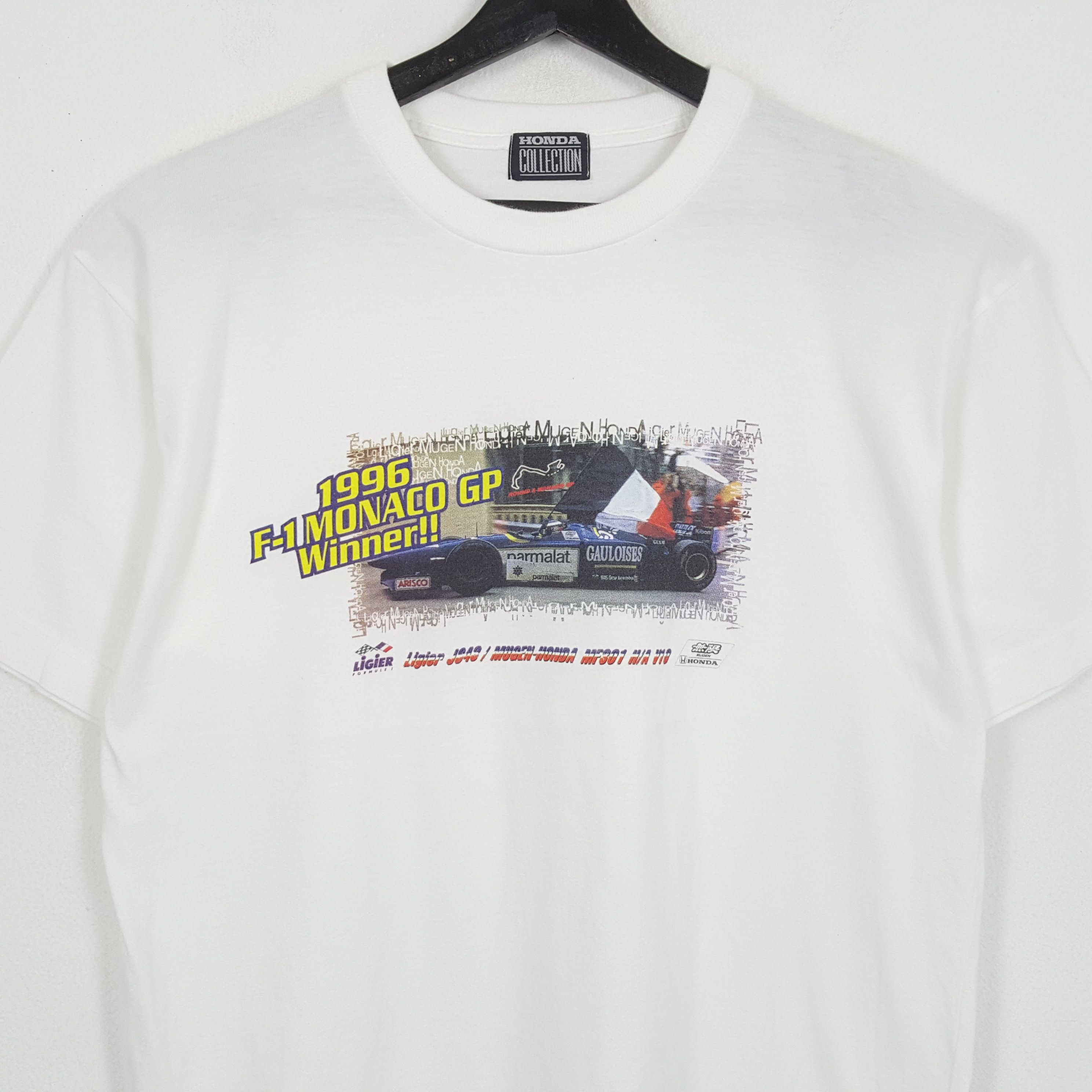 Honda × Vintage HONDA FORMULA One F1 Monaco GP Tshirt Size US L / EU 52-54 / 3 - 2 Thumbnail