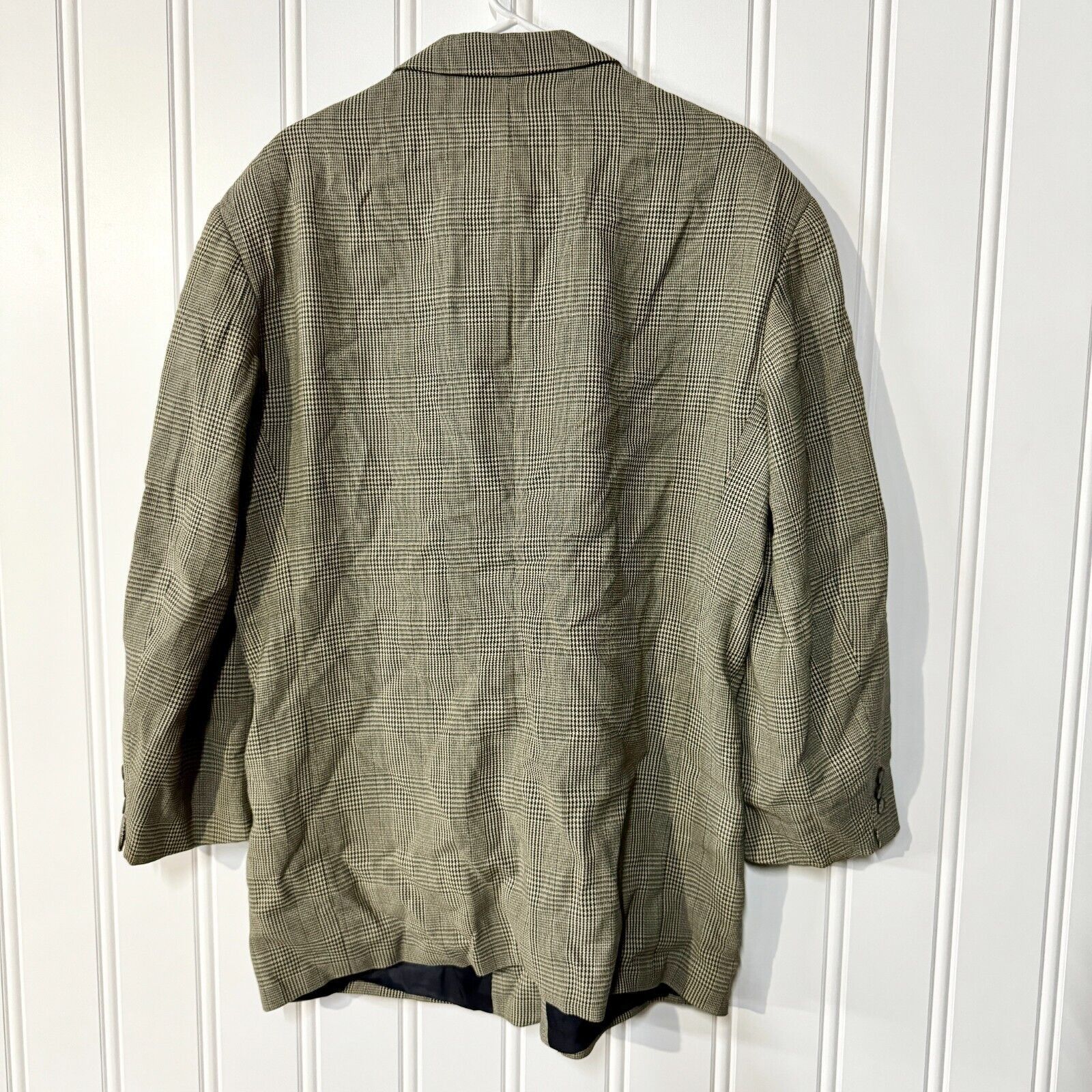 Vintage Vintage Country Road 1980s Suit Jacket Wool Tweed Brown 44 Size 44R - 9 Thumbnail