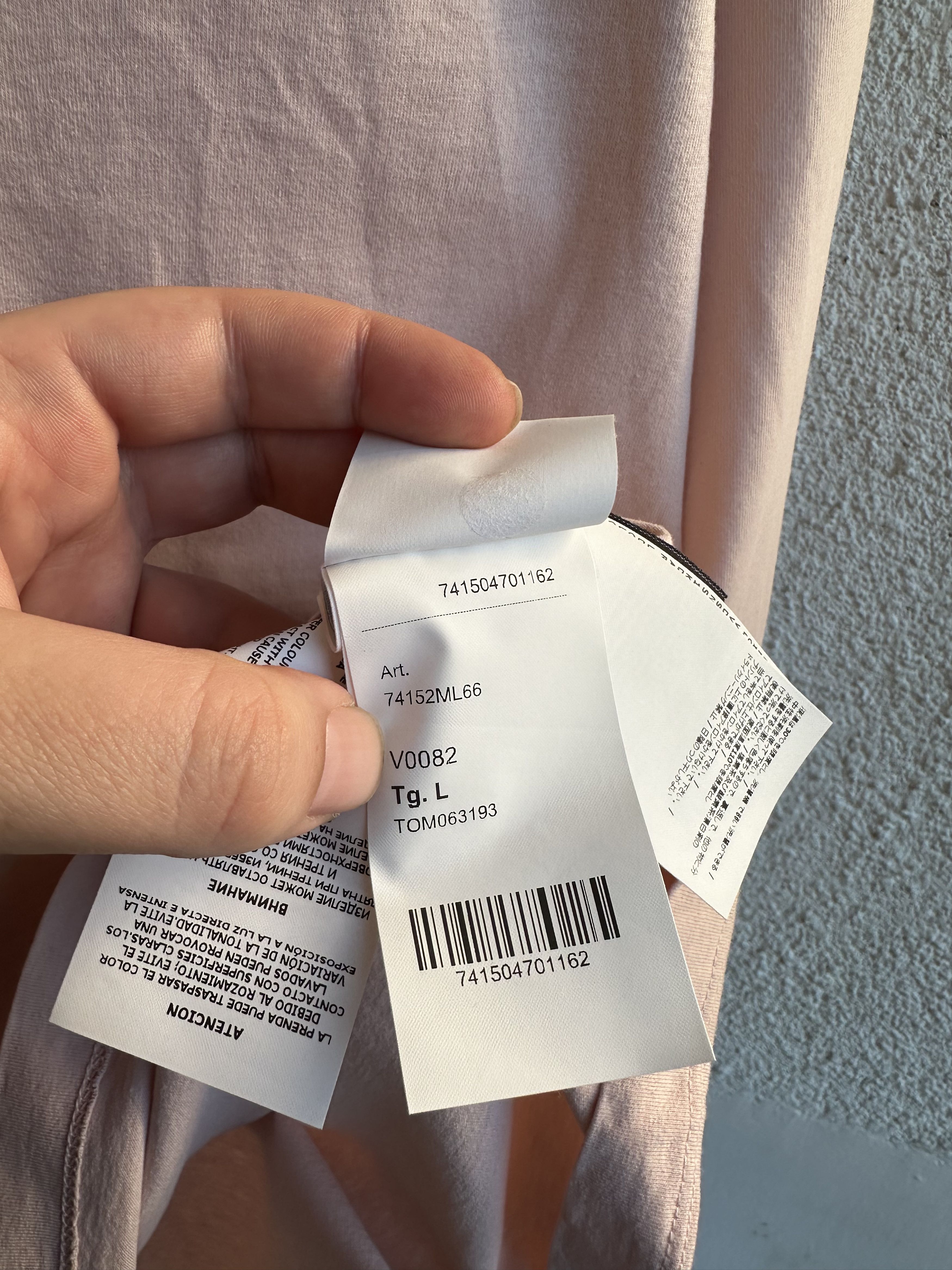 Stone Island PINK BLOCK TWO LONGSLEEVE Size US L / EU 52-54 / 3 - 8 Thumbnail