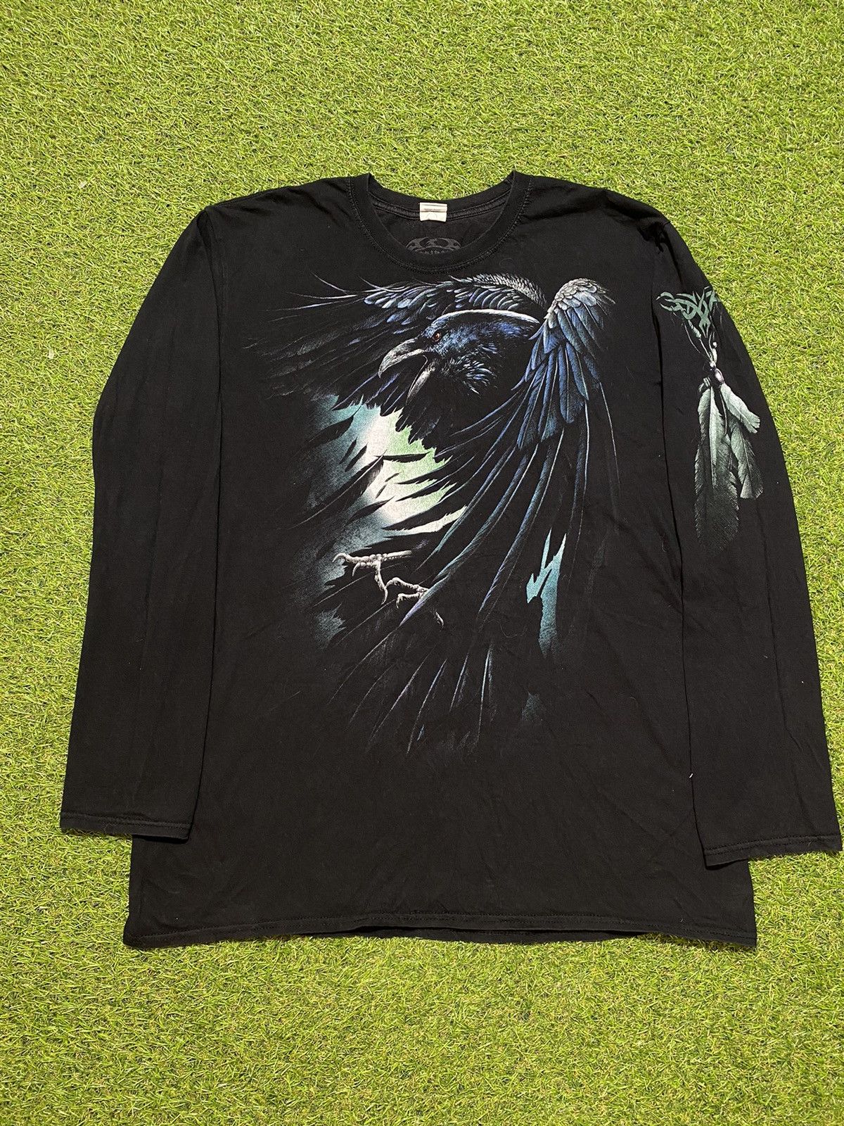 Japanese Brand Vintage 90s Crow Long sleeve Japanese style size XL Size US XL / EU 56 / 4 - 2 Thumbnail
