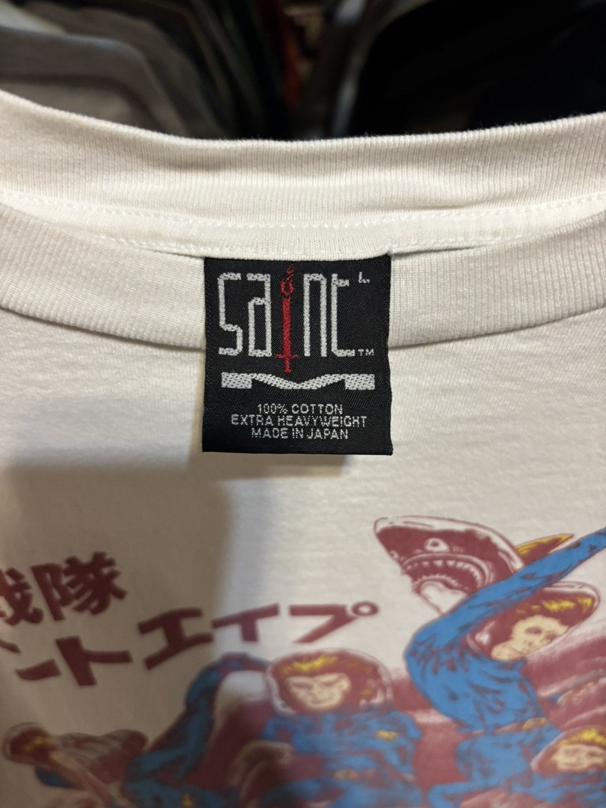 Bape × Saint Michael Bape X Saint Michael Sonic Youth T-Shirt Size Large Size US L / EU 52-54 / 3 - 3 Thumbnail