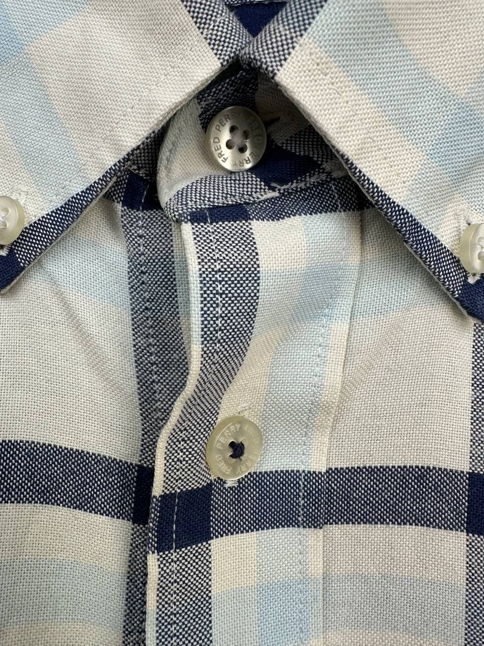 Fred Perry Fred Perry Button Up Shirt Check Vintage SS Hong Kong Size US M / EU 48-50 / 2 - 7 Thumbnail