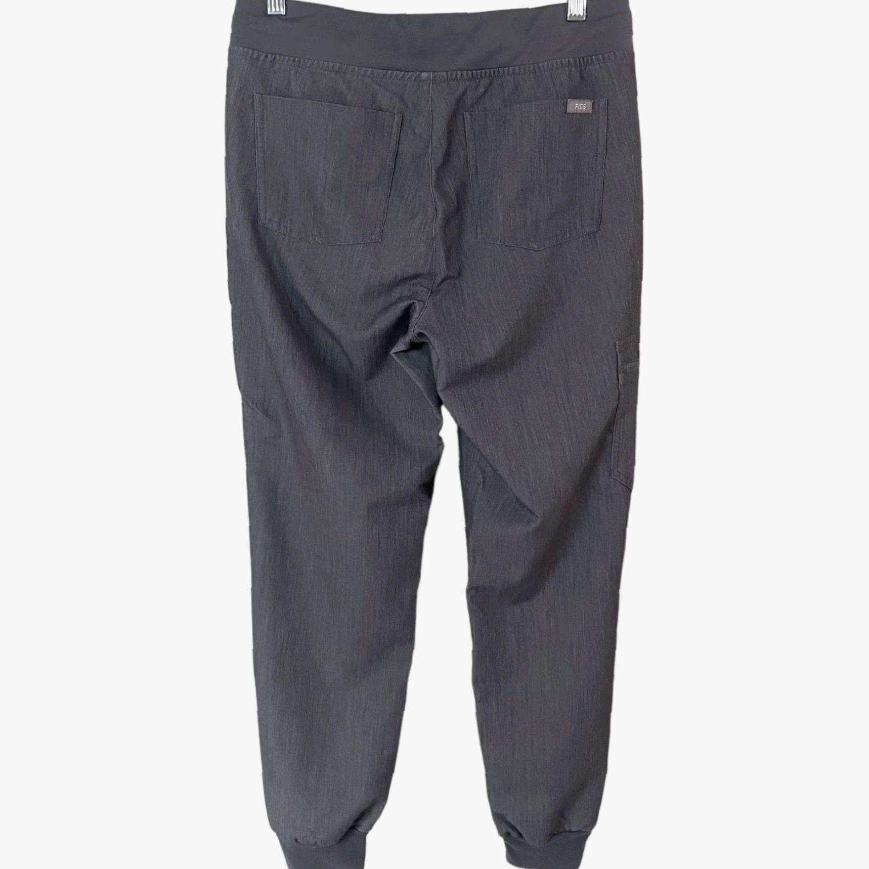 Vintage FIGS Zamora Technical Jogger Scrub Pants Nurse Womens Small Gray Stretch Size 28" / US 6 / IT 42 - 3 Thumbnail